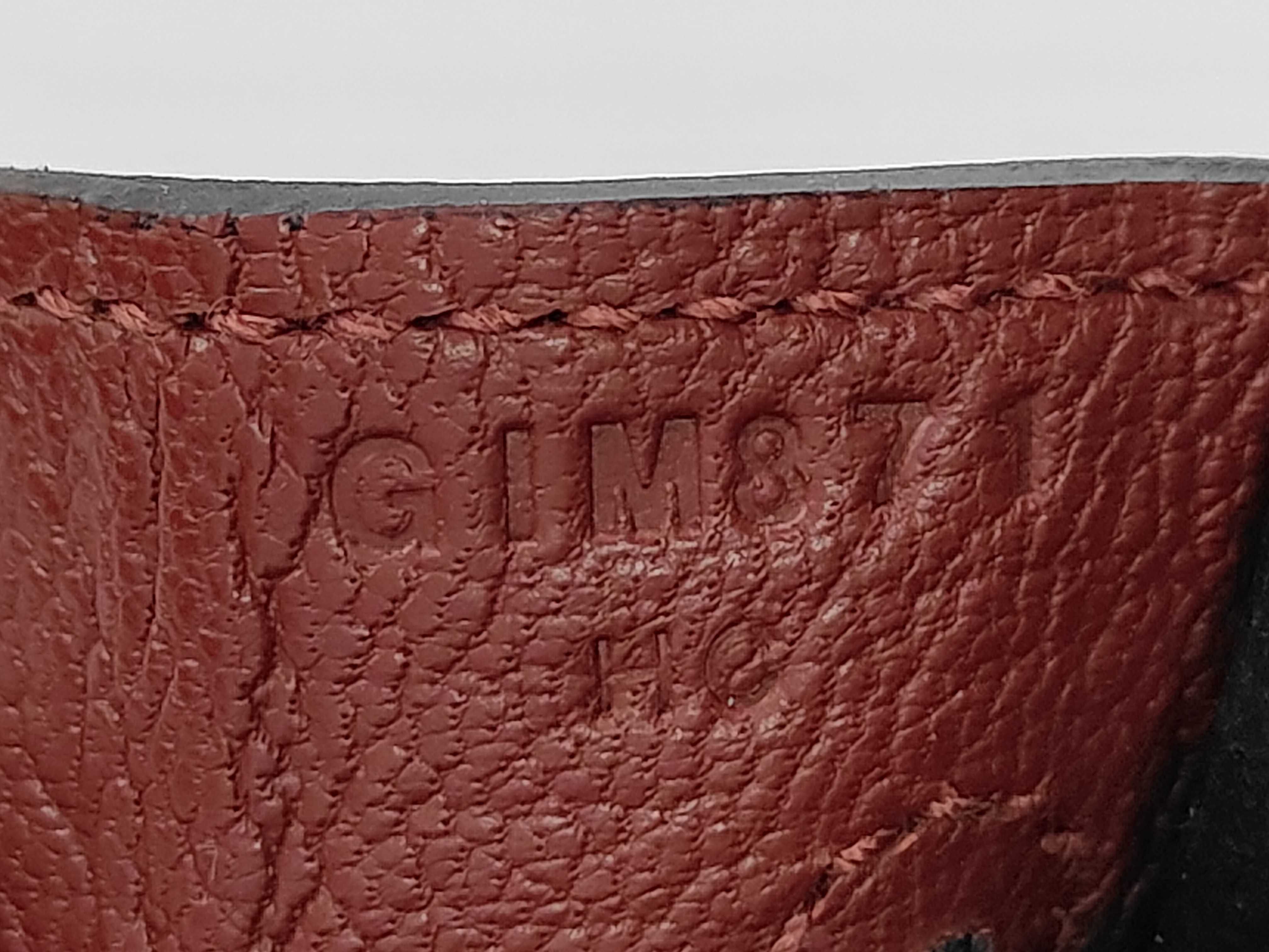 Birkin 25 Togo Rouge H SS G stamp handbag — view 10
