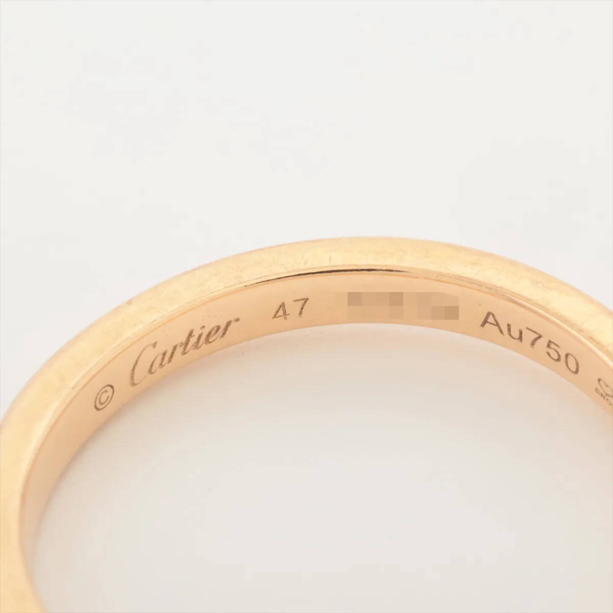 Ballerina Curve Wedding Ring with 3 Diamonds, 750 (PG), 2.0g, Size 47, KAE120 — view 3