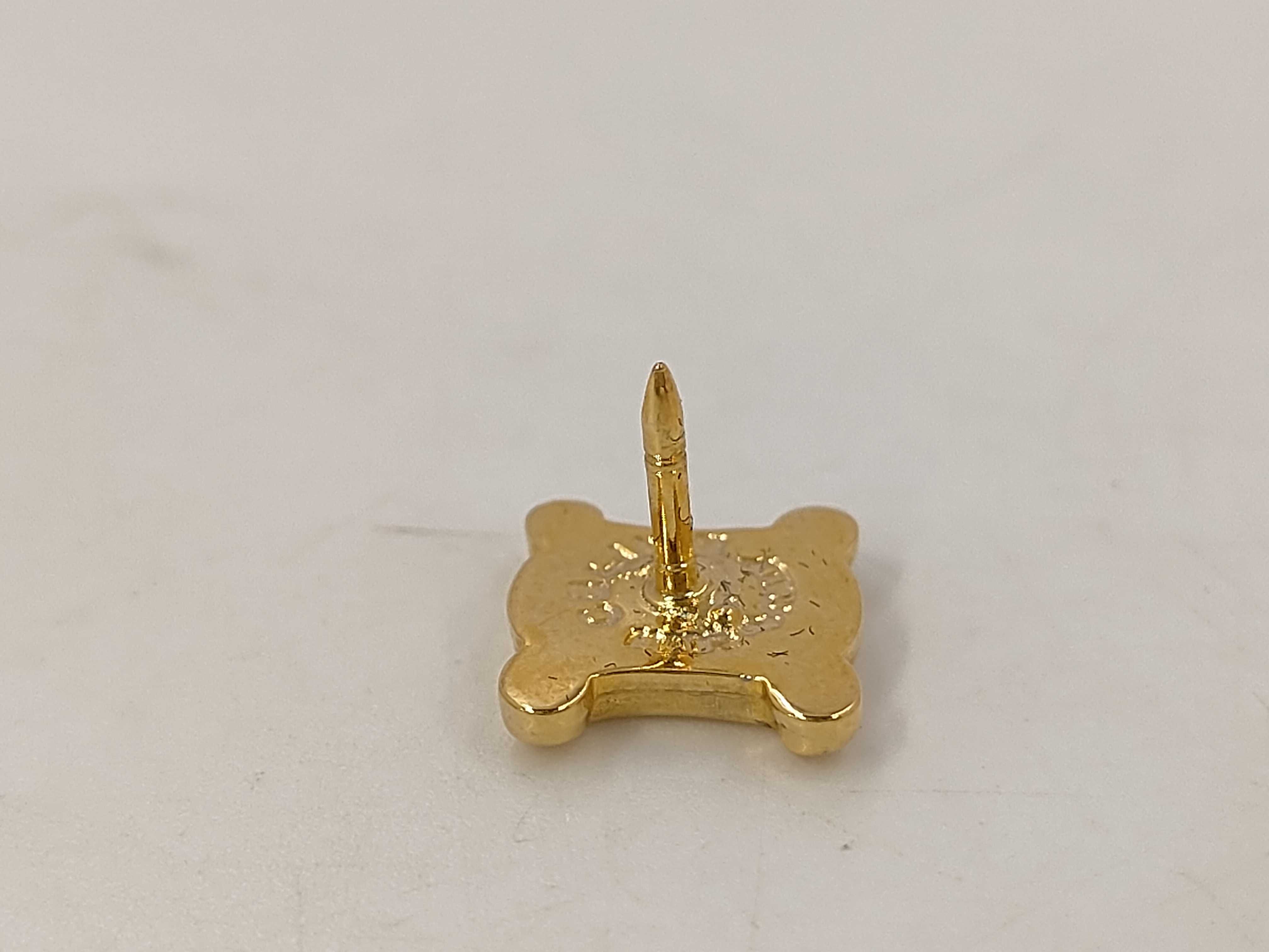 Triomphe Gold Pin Brooch — view 2