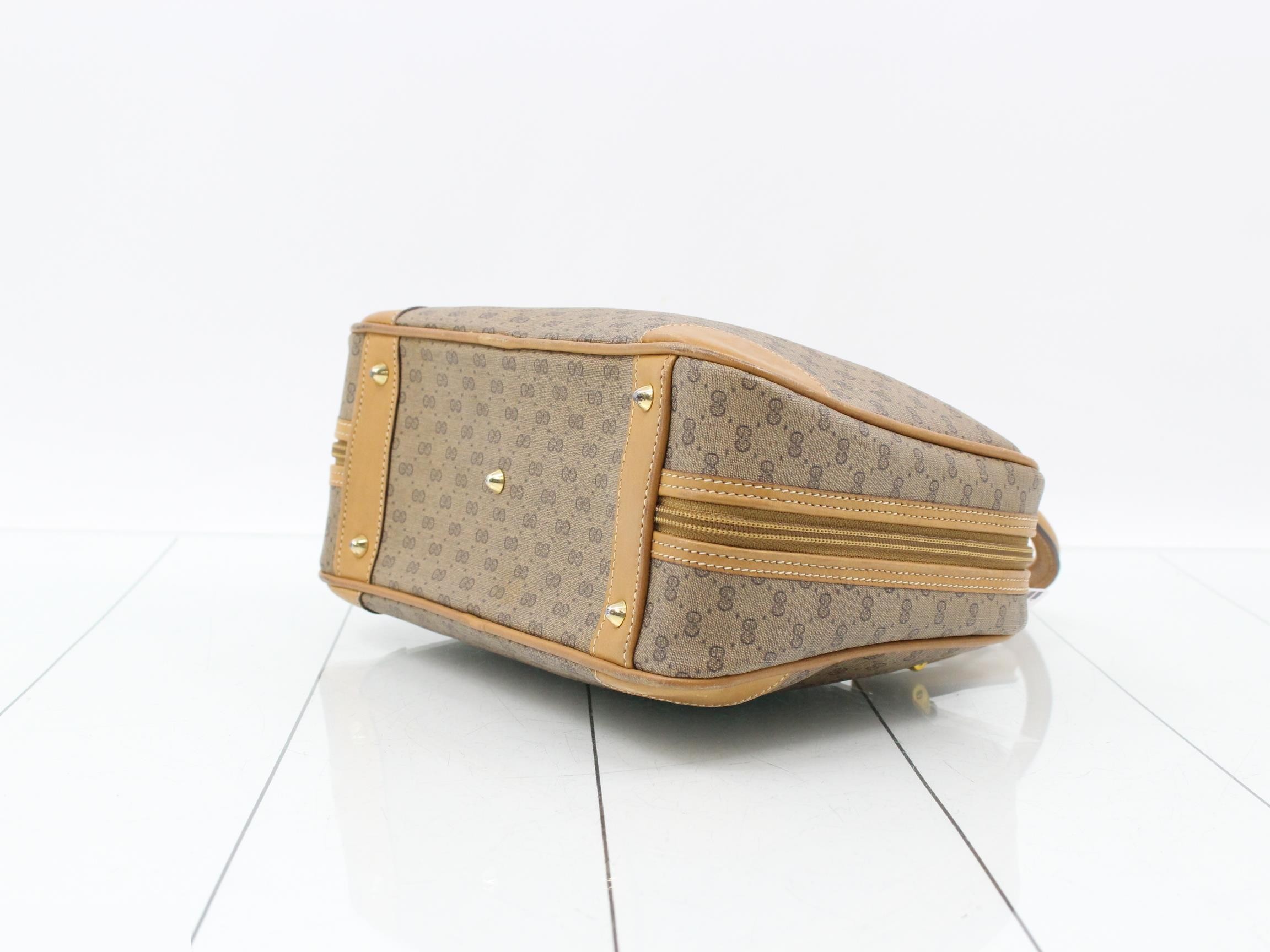 PVC Handbag, Brown — view 6