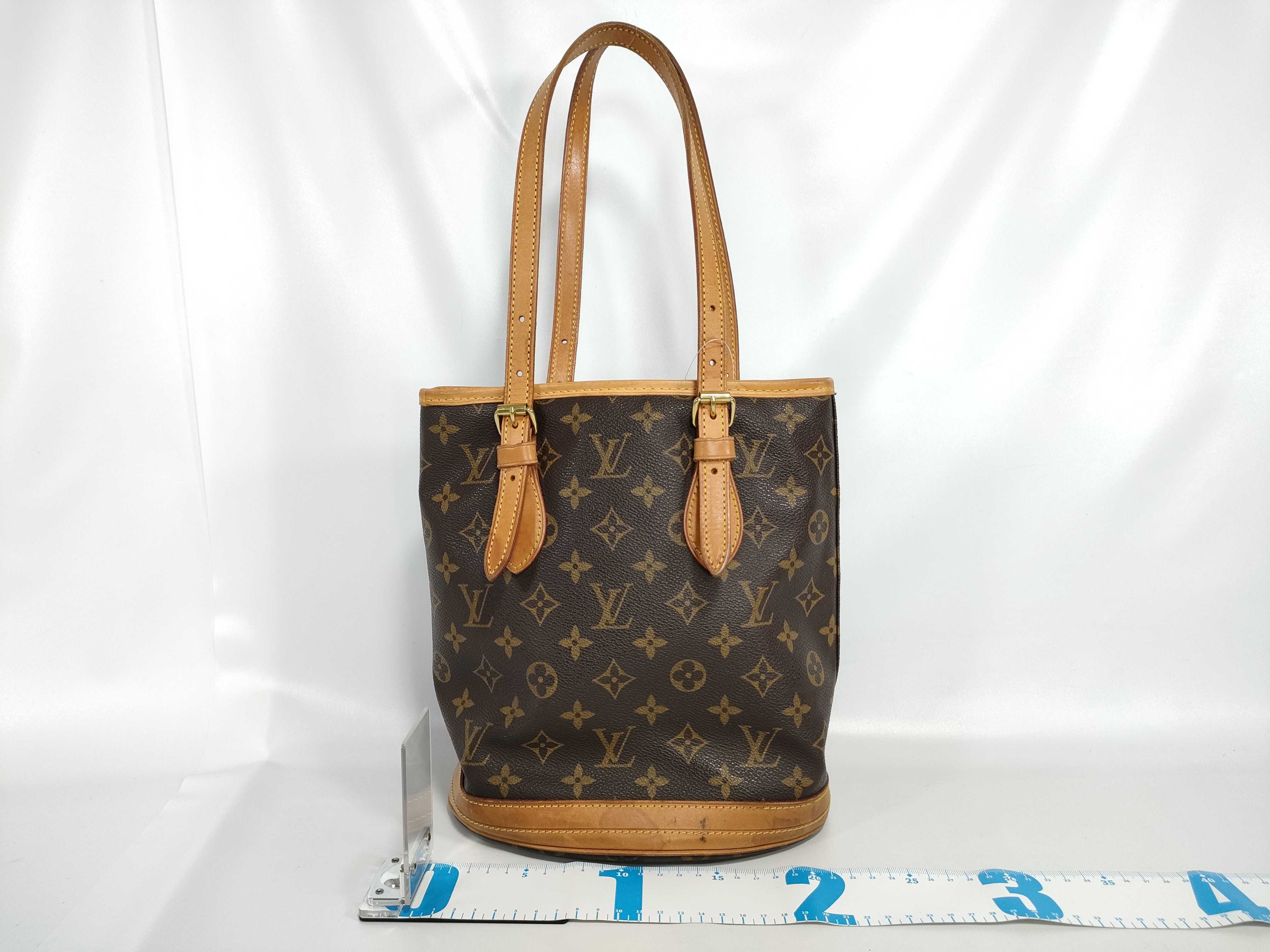 Monogram Bucket PM Tote Bag (Factory Repaired) — view 2