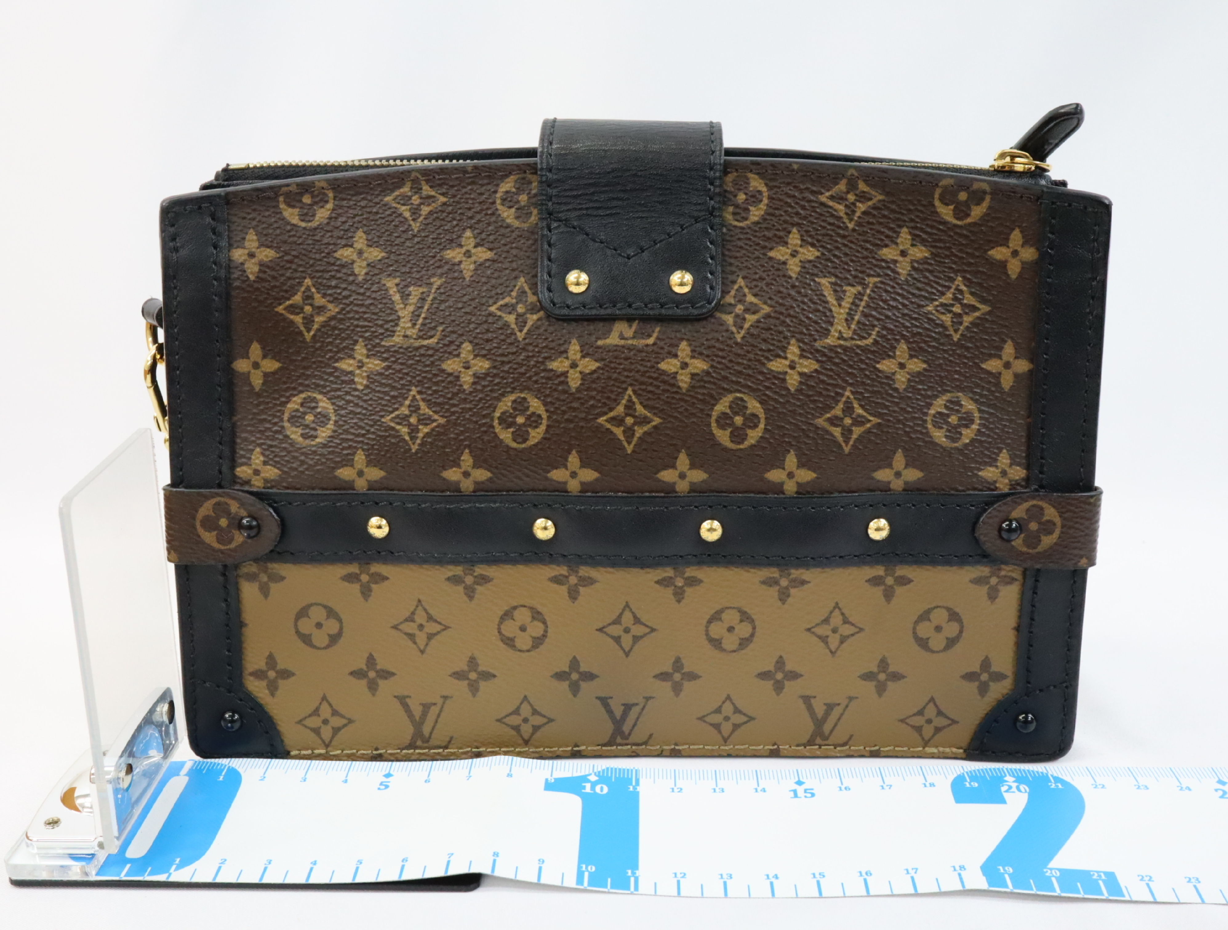 Monogram Reverse Trunk Clutch M43596 Shoulder Bag (RFID detected) — view 2