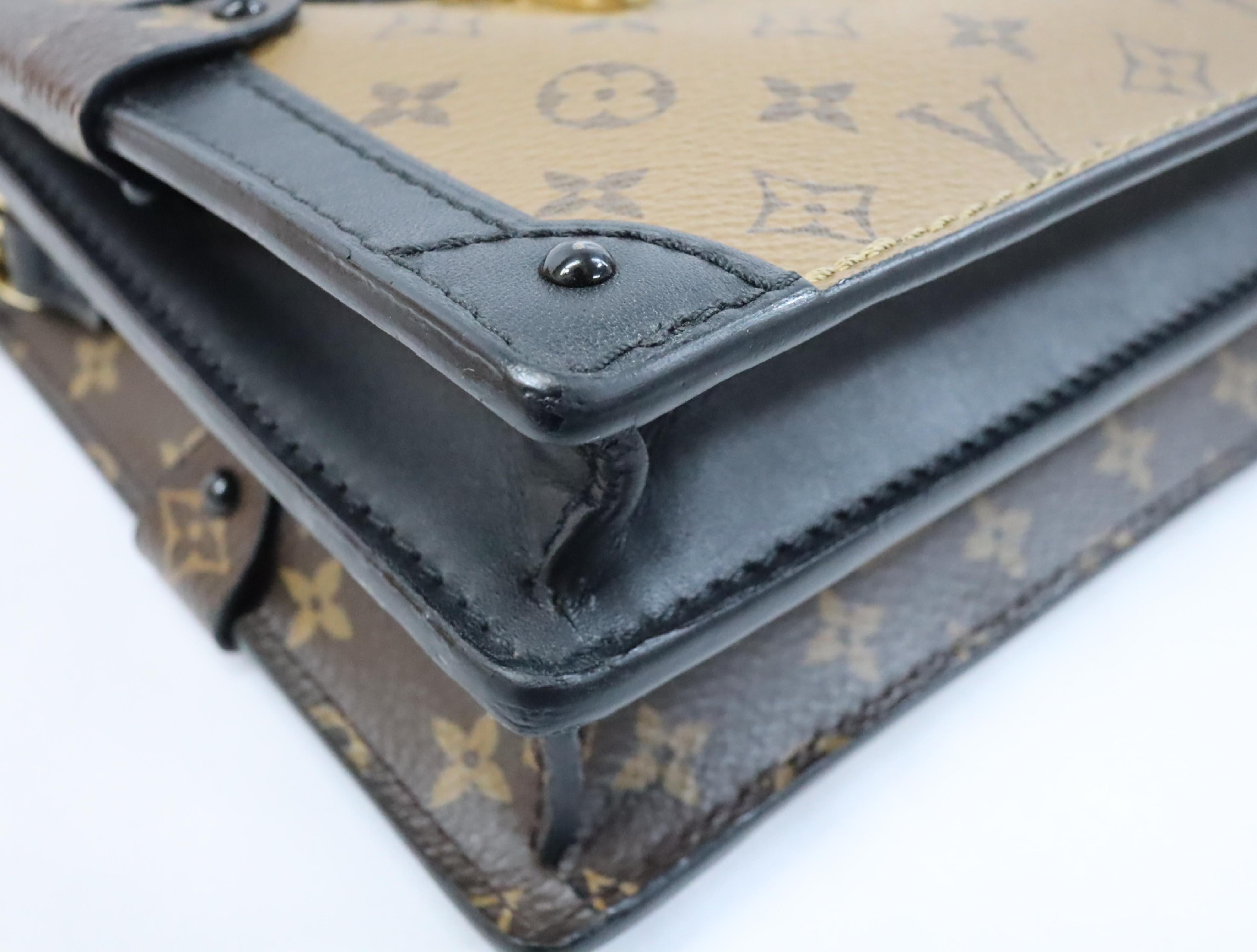 Monogram Reverse Trunk Clutch M43596 Shoulder Bag (RFID detected) — view 7
