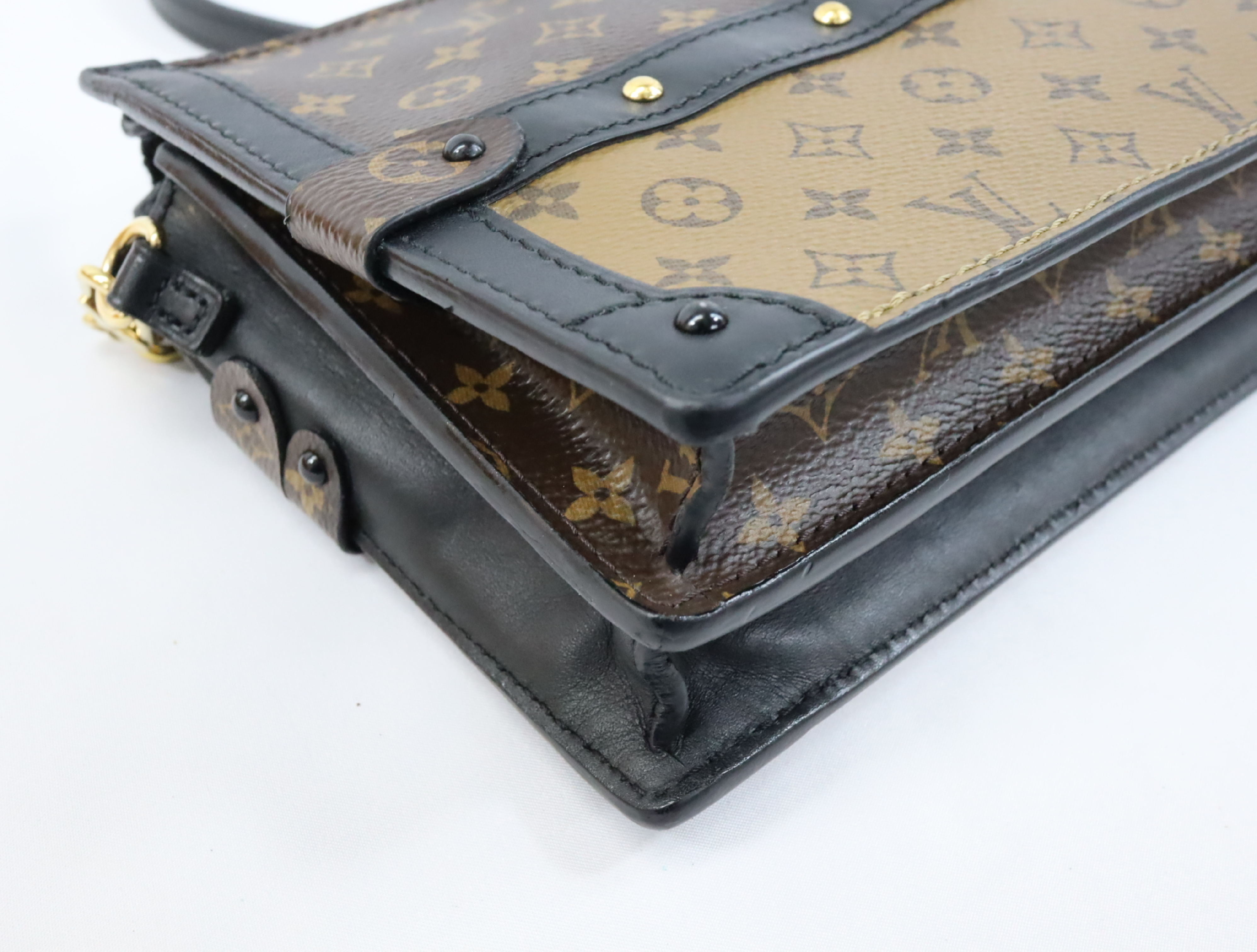 Monogram Reverse Trunk Clutch M43596 Shoulder Bag (RFID detected) — view 9