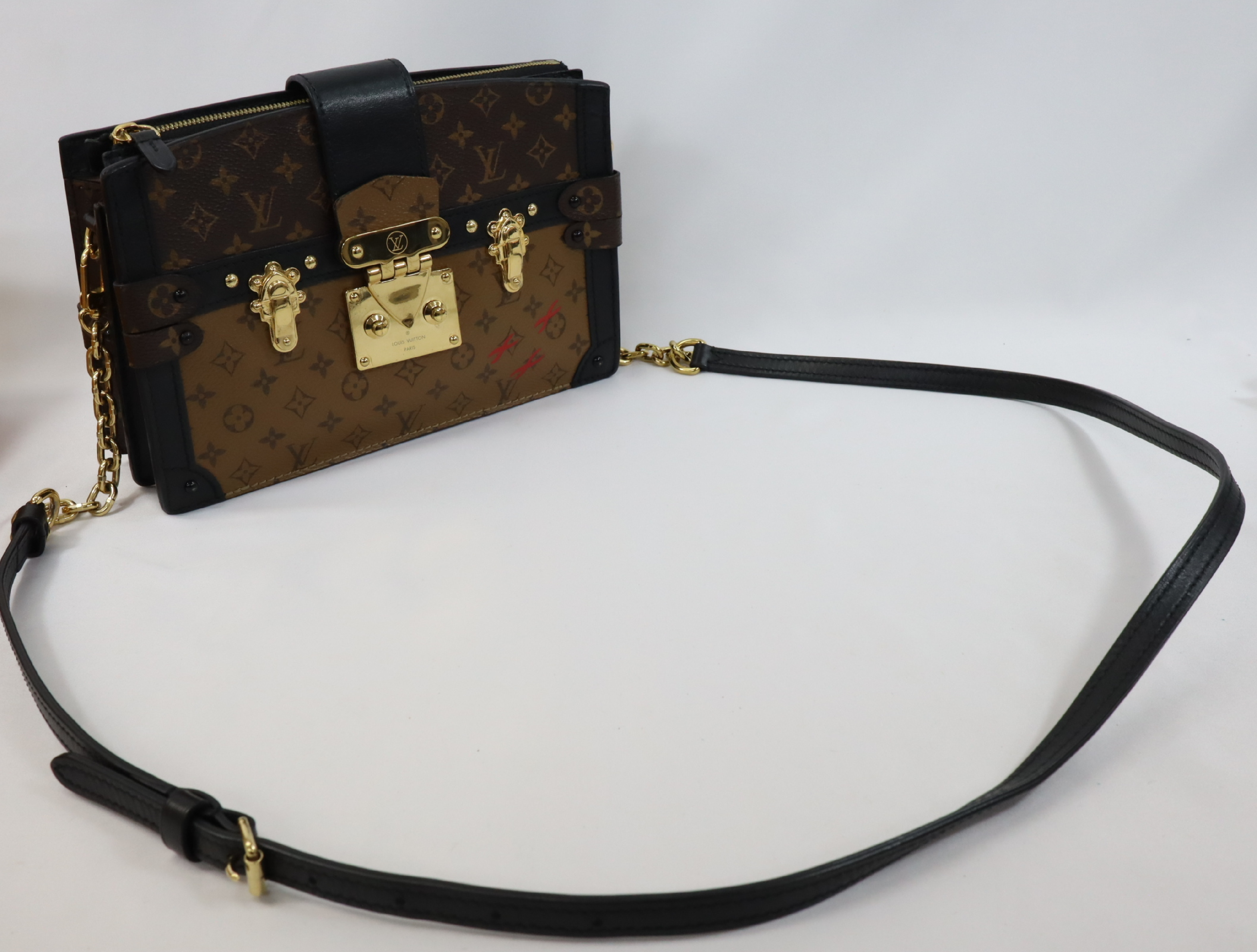 Monogram Reverse Trunk Clutch M43596 Shoulder Bag (RFID detected) — view 10