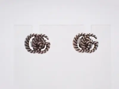 Icon earrings, 925 sterling silver, 3.7g