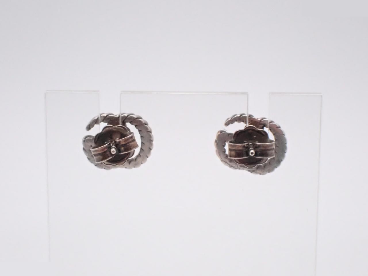 Icon earrings, 925 sterling silver, 3.7g — view 2