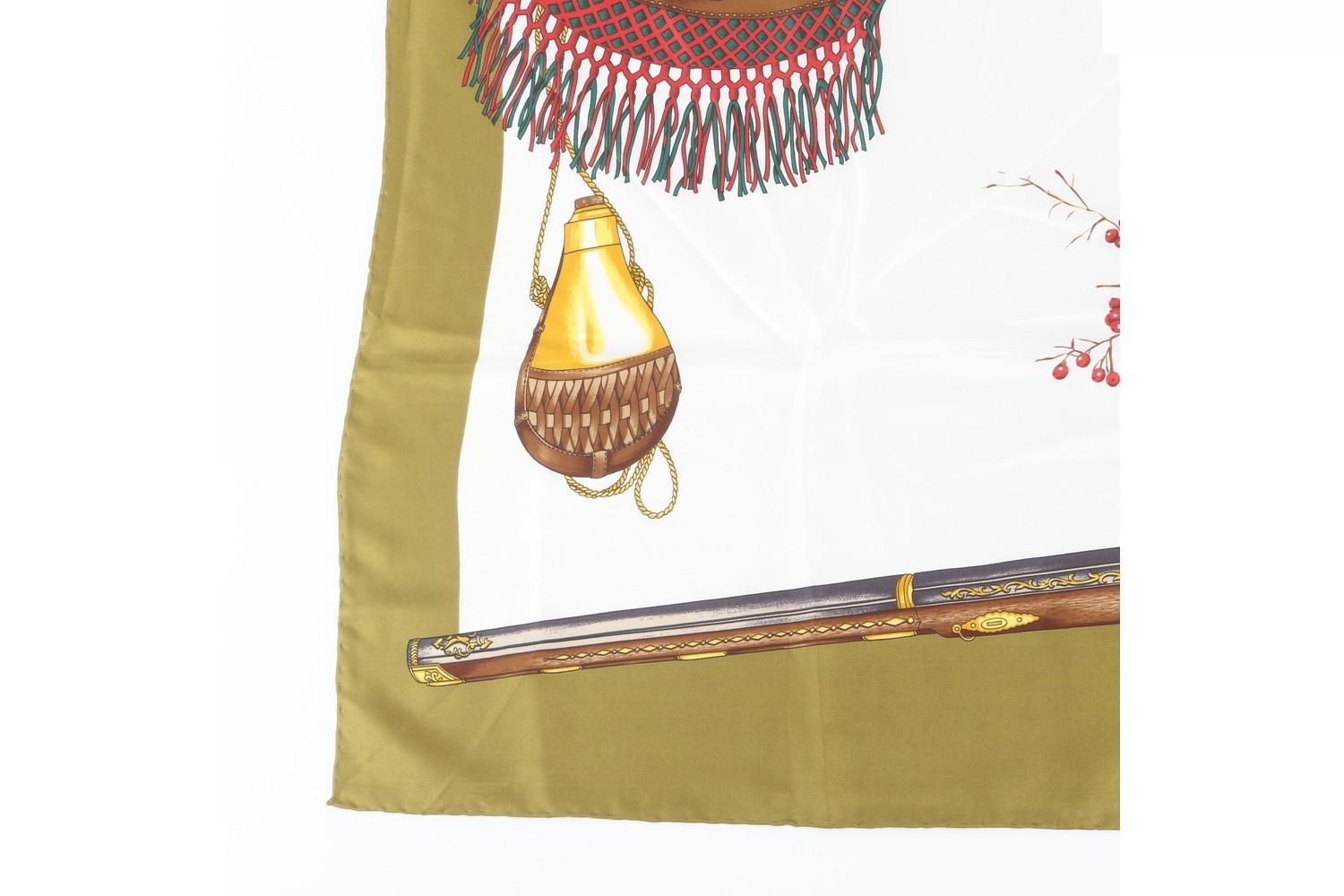 100% Silk Scarf with Tag — view 4