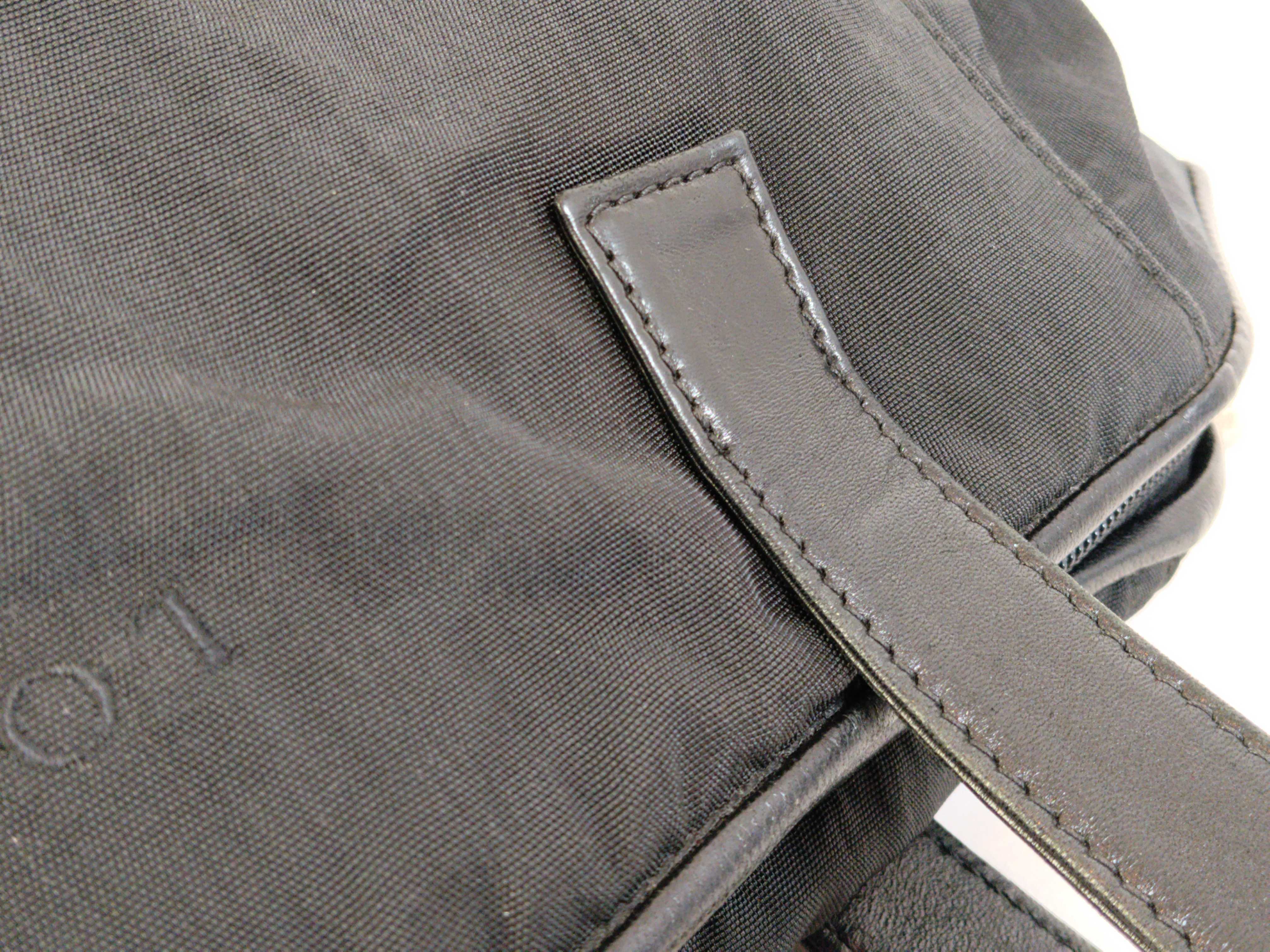 Nylon Shoulder Tote Bag — view 6