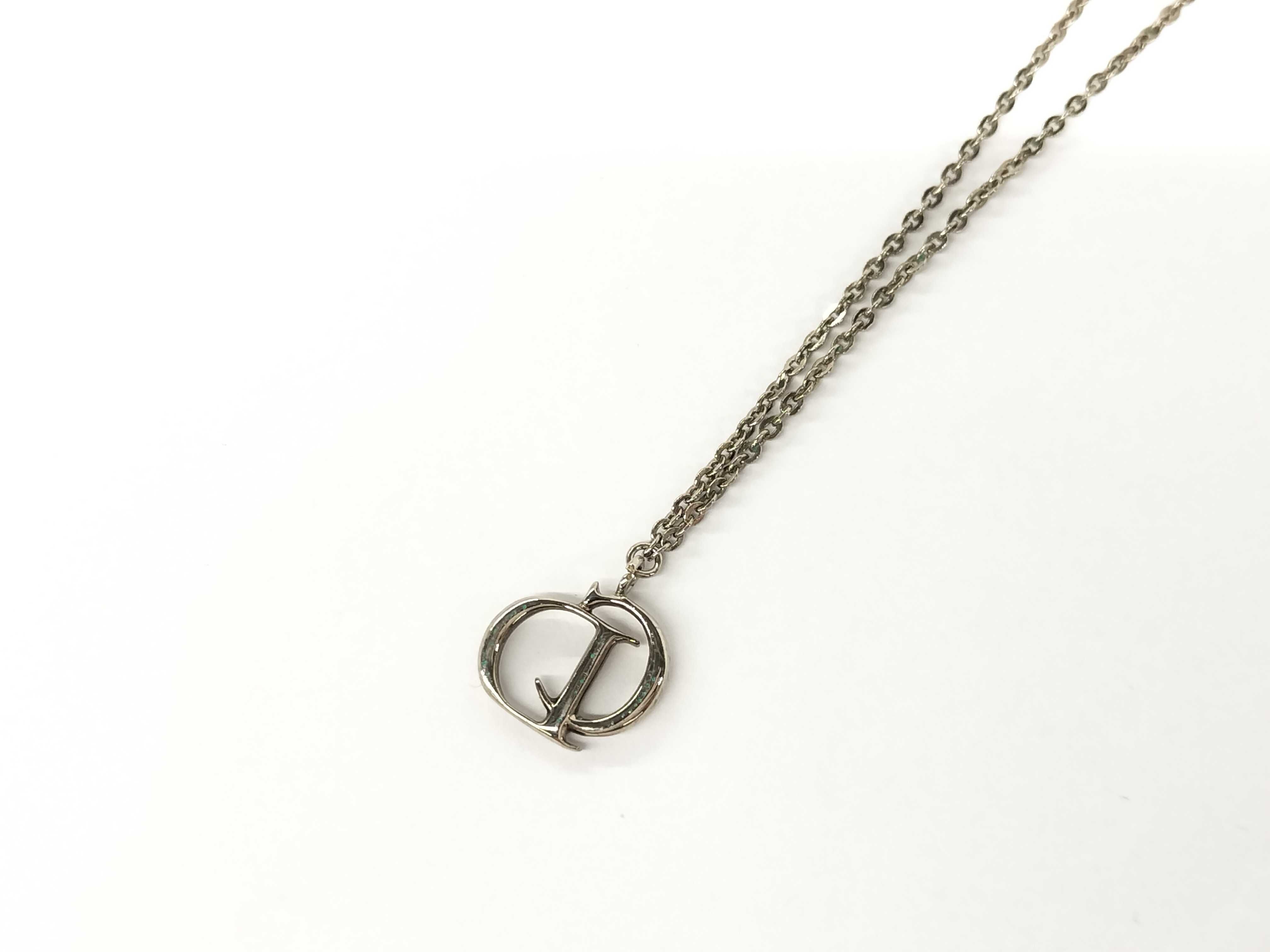 CD Rhinestone Necklace — view 2