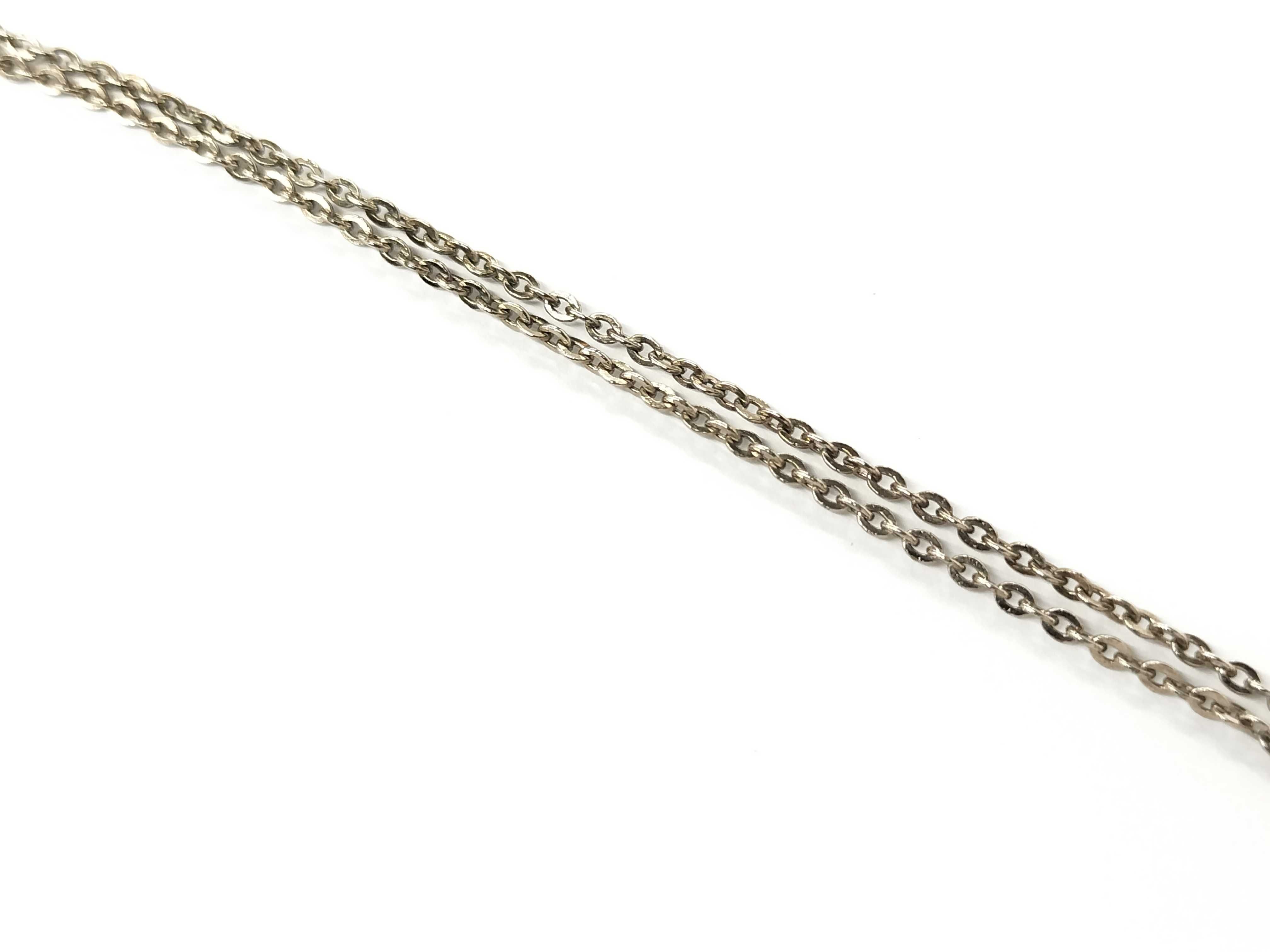 CD Rhinestone Necklace — view 4