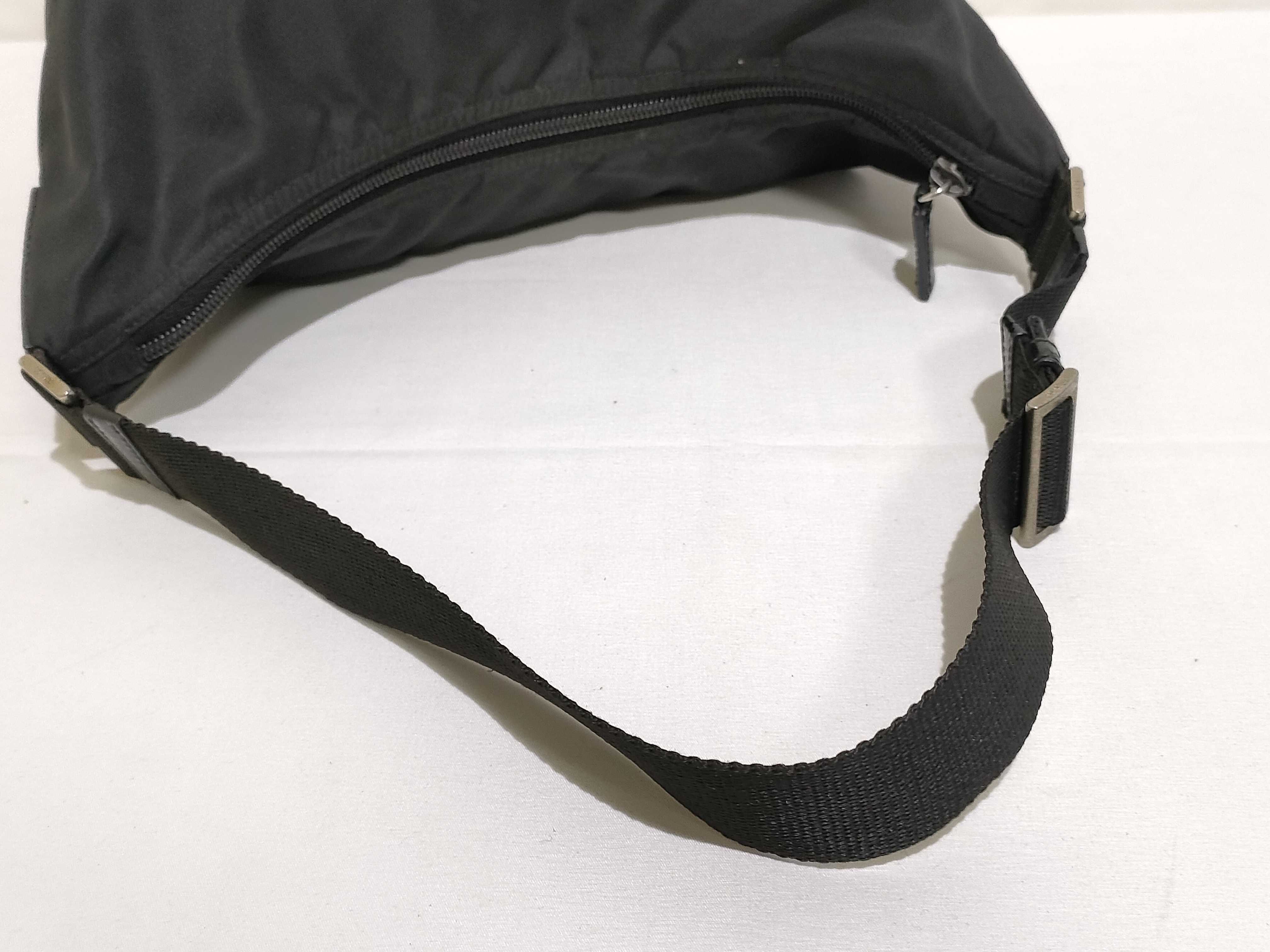 Nylon Prada Triangle Logo Nylon Handbag One Shoulder Bag — view 3
