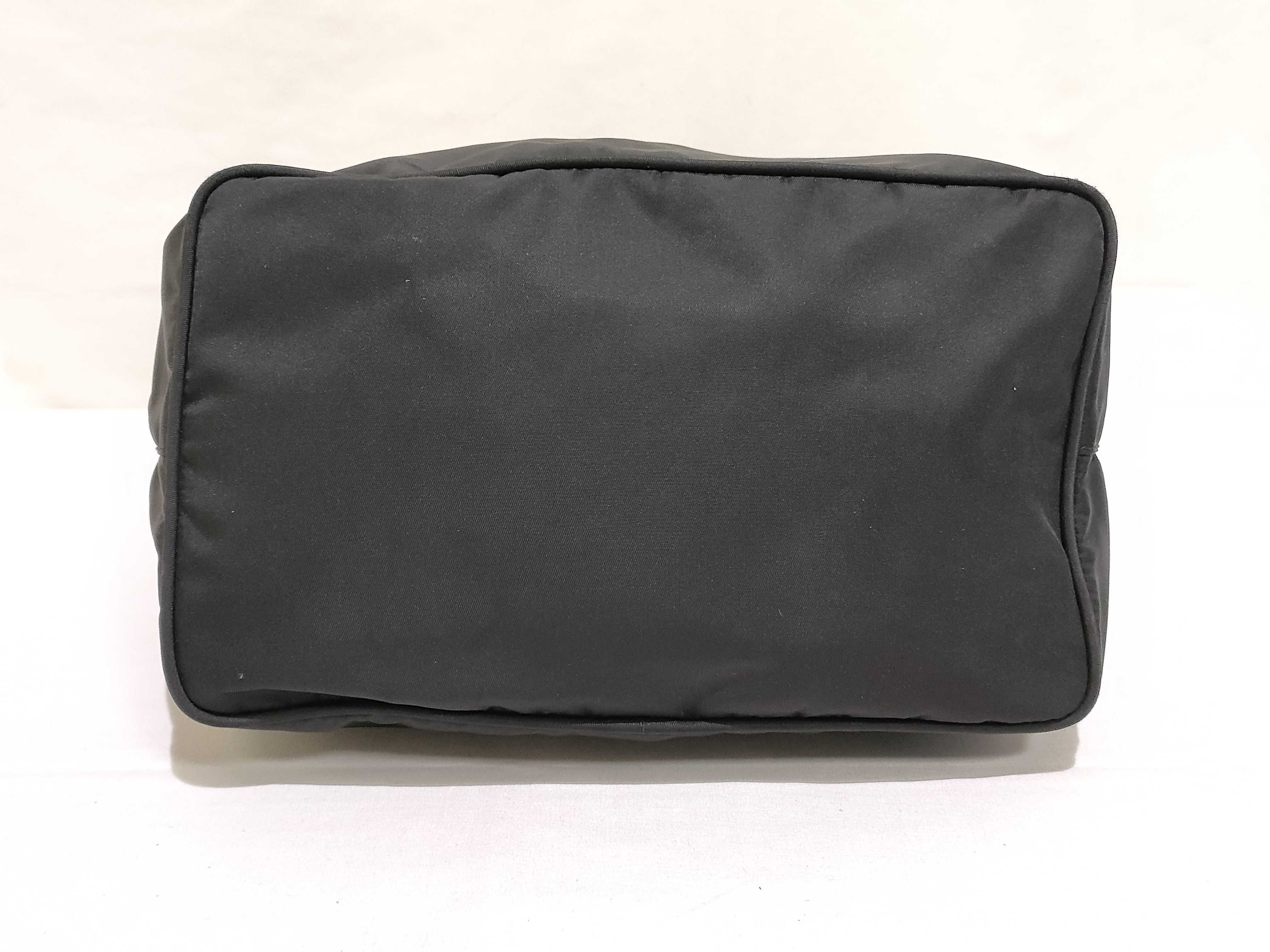 Nylon Prada Triangle Logo Nylon Handbag One Shoulder Bag — view 7