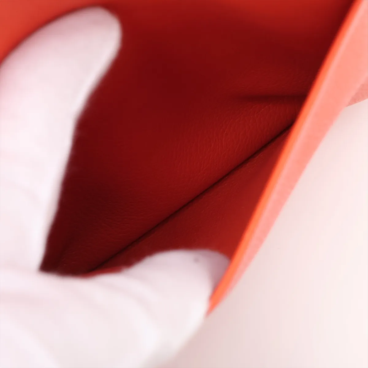 Lindy 30, Taurillon Clemence leather, orange, silver hardware Q: 2013 — view 11
