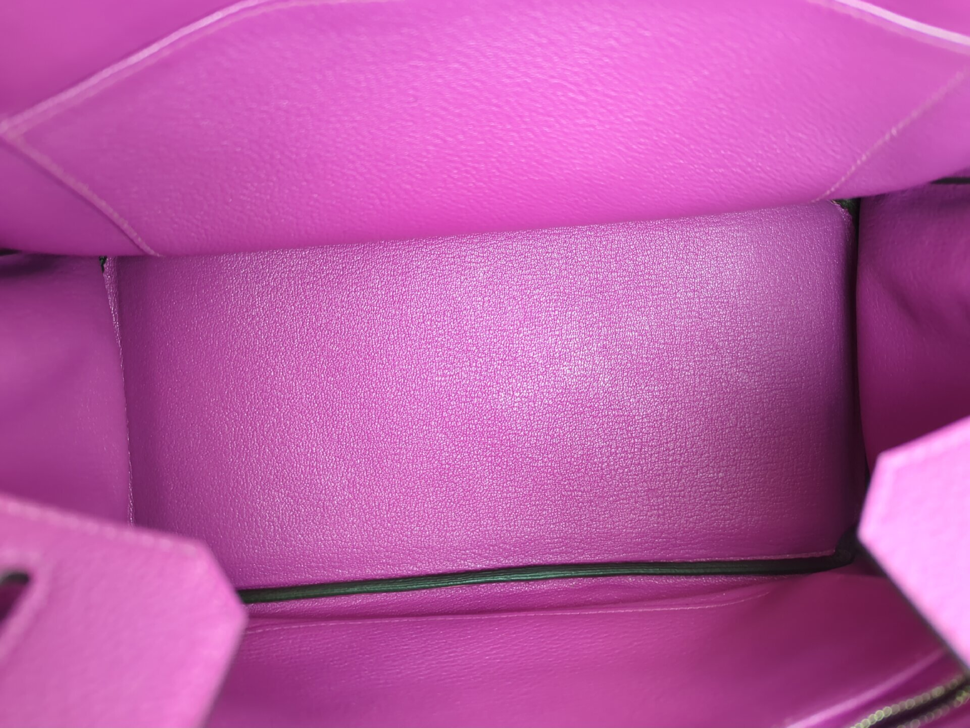 Birkin 30 Togo Rose Purple Silver Hardware C Stamp Handbag — view 10