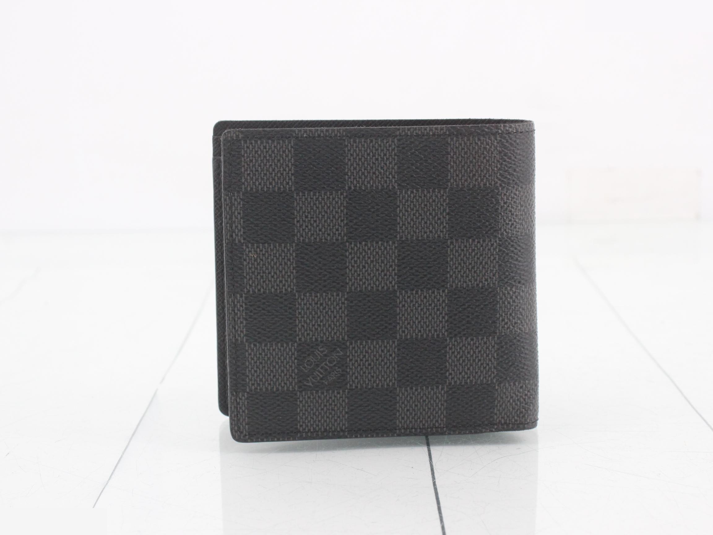 N62664 LV Damier Graphite Portefeuille Marco NM — view 2