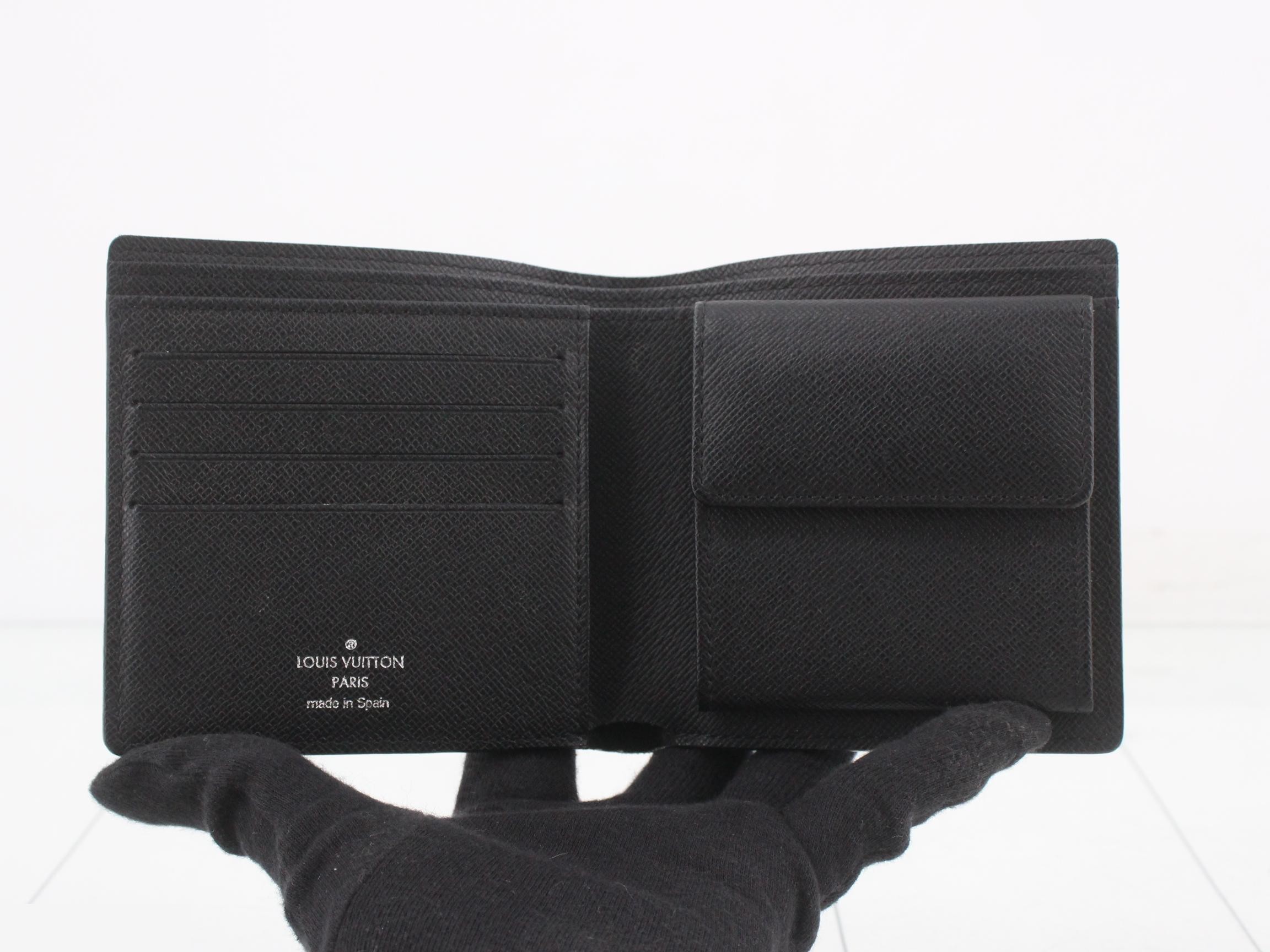 N62664 LV Damier Graphite Portefeuille Marco NM — view 4