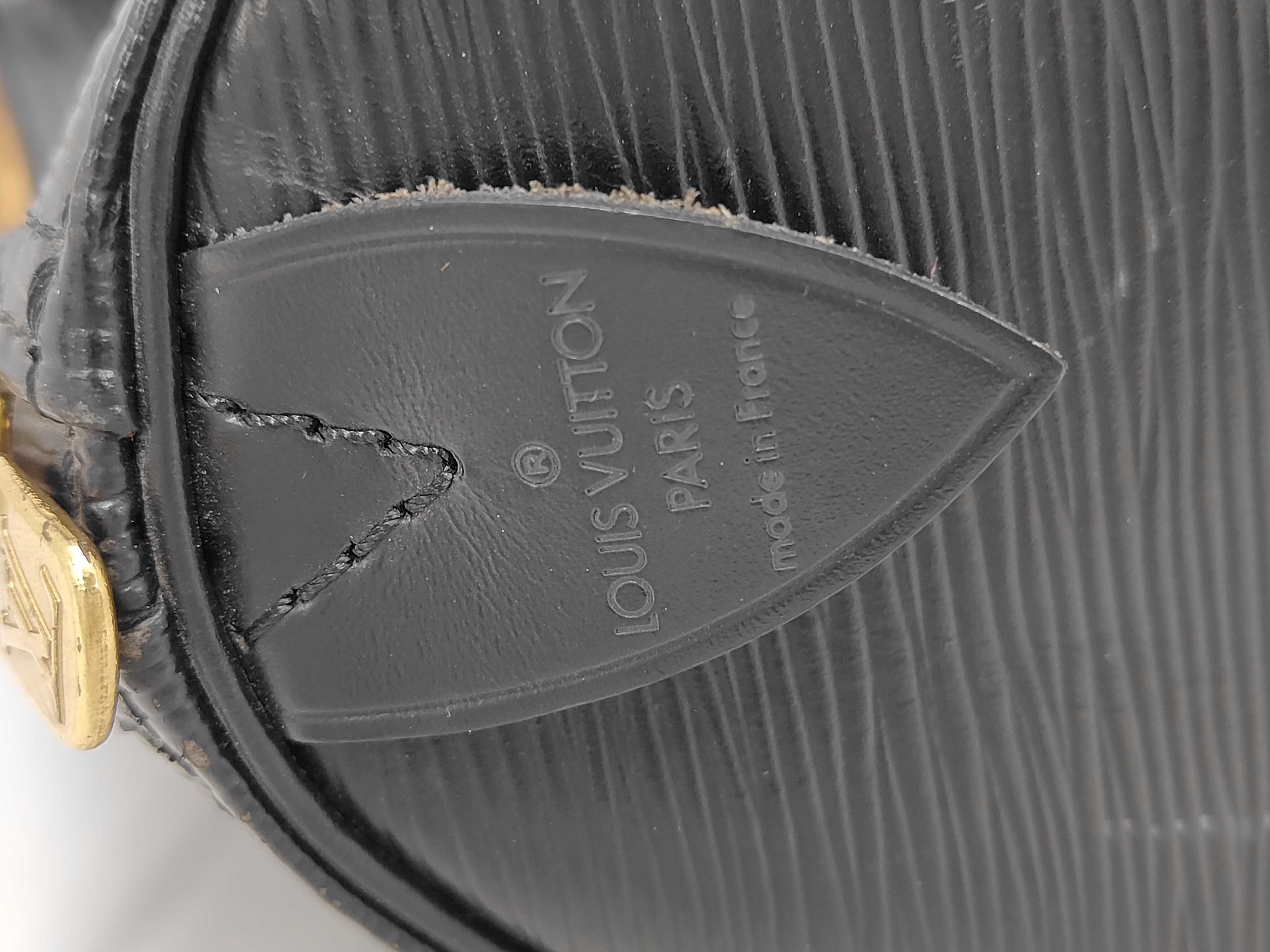 Epi Keepall 50 Noir Boston Bag — view 6