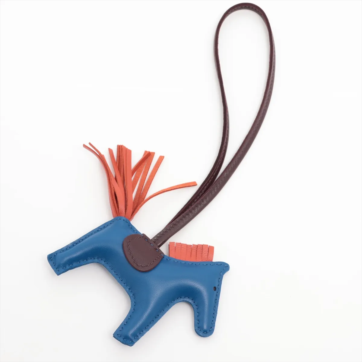 Rodeo Charm PM Z: 2021 Charm Agneau Milo Blue — view 2