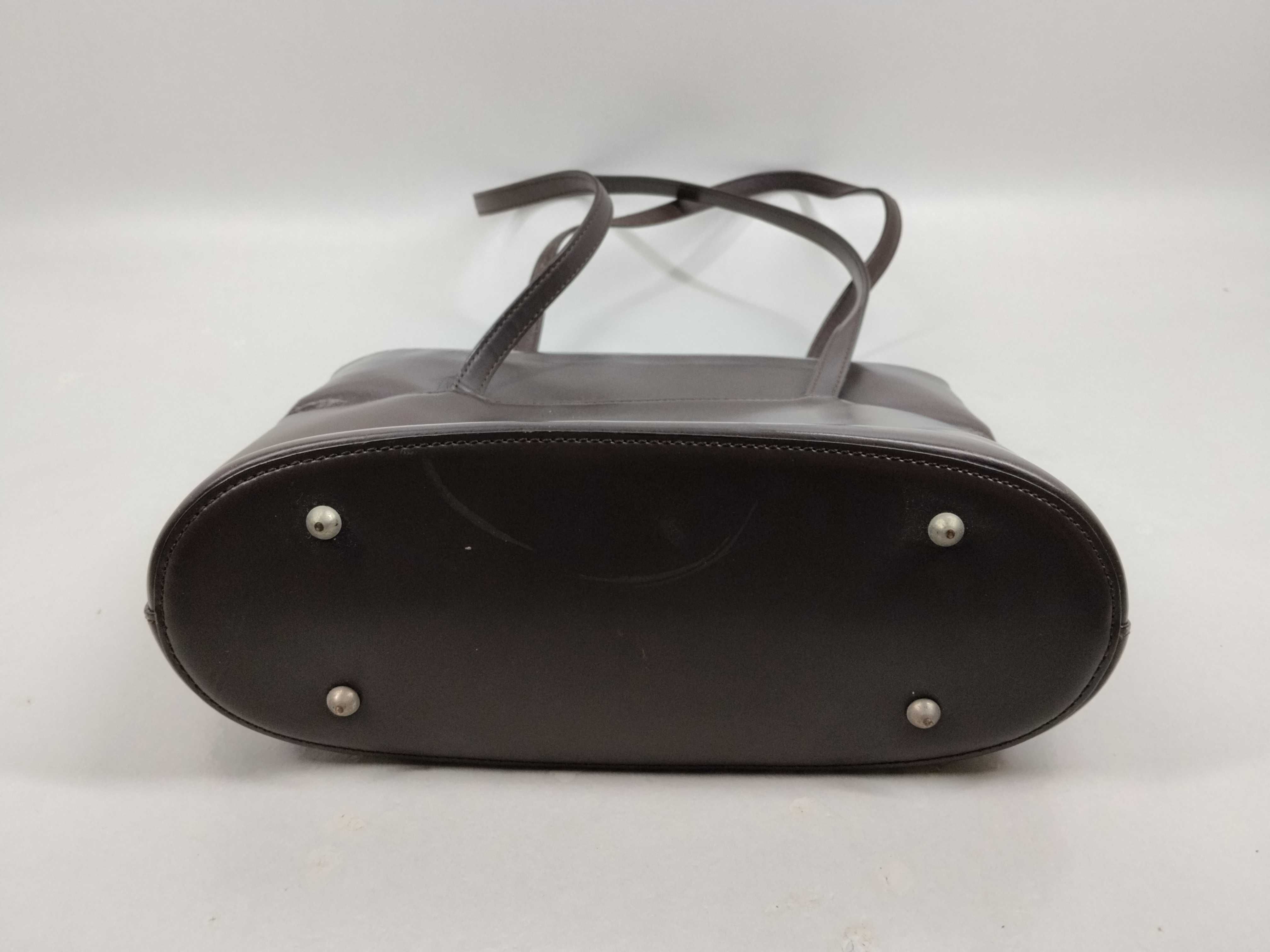 Nova Check Leather Bucket Handbag Tote Bag — view 7
