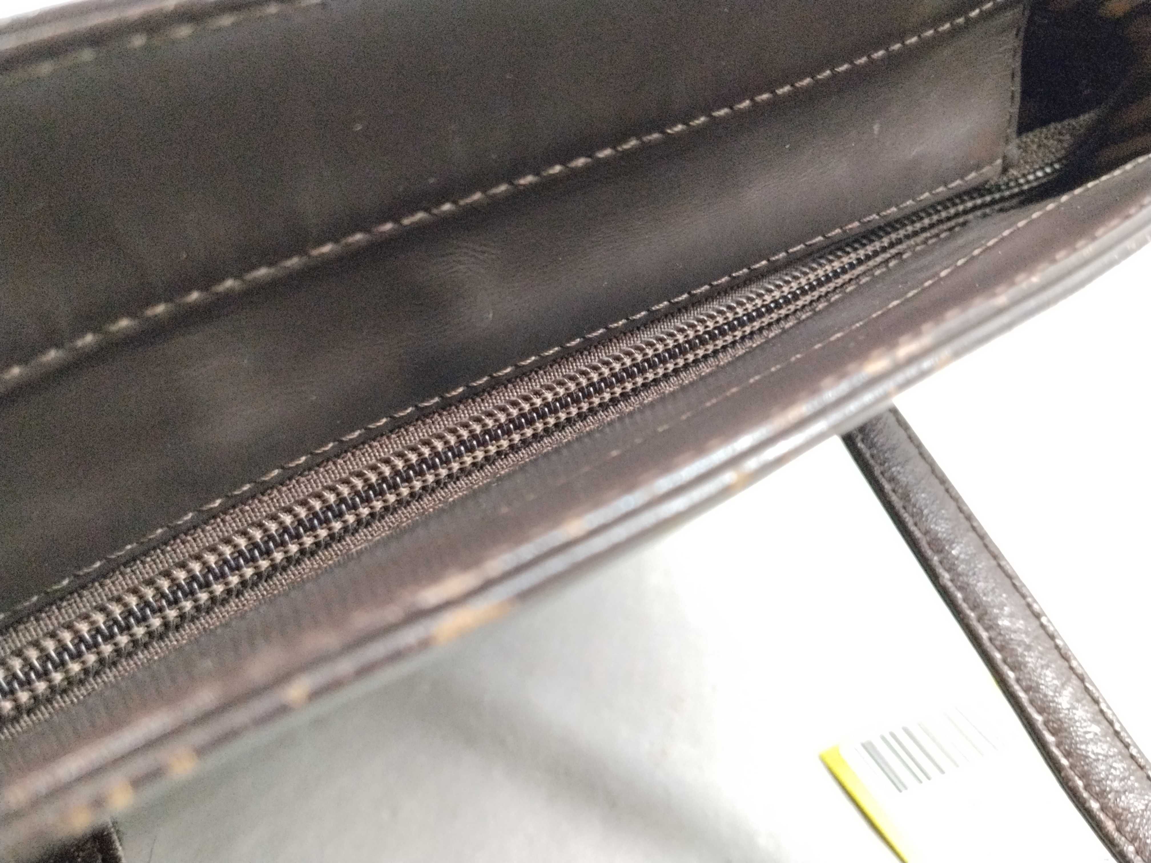 Nova Check Leather Bucket Handbag Tote Bag — view 9