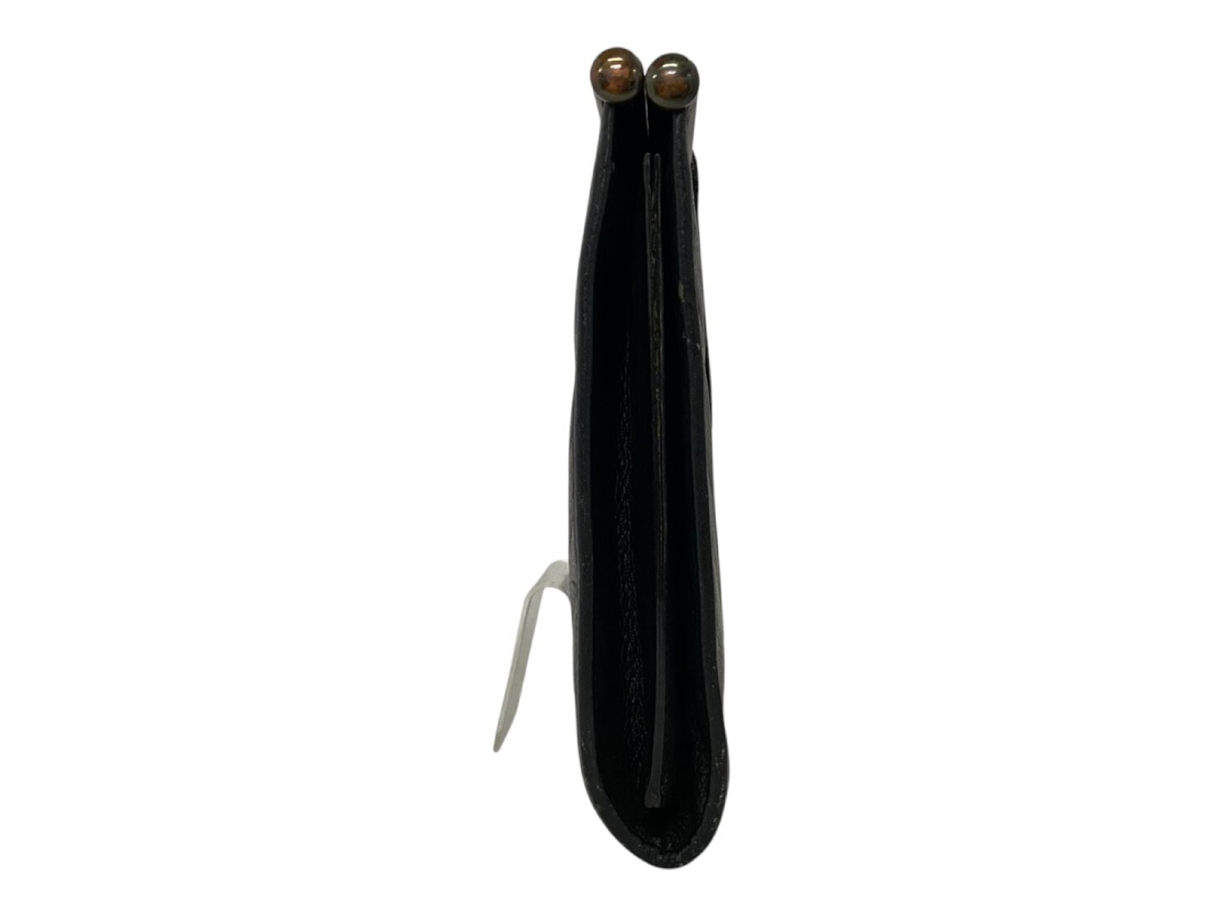 leather clutch bag — view 3