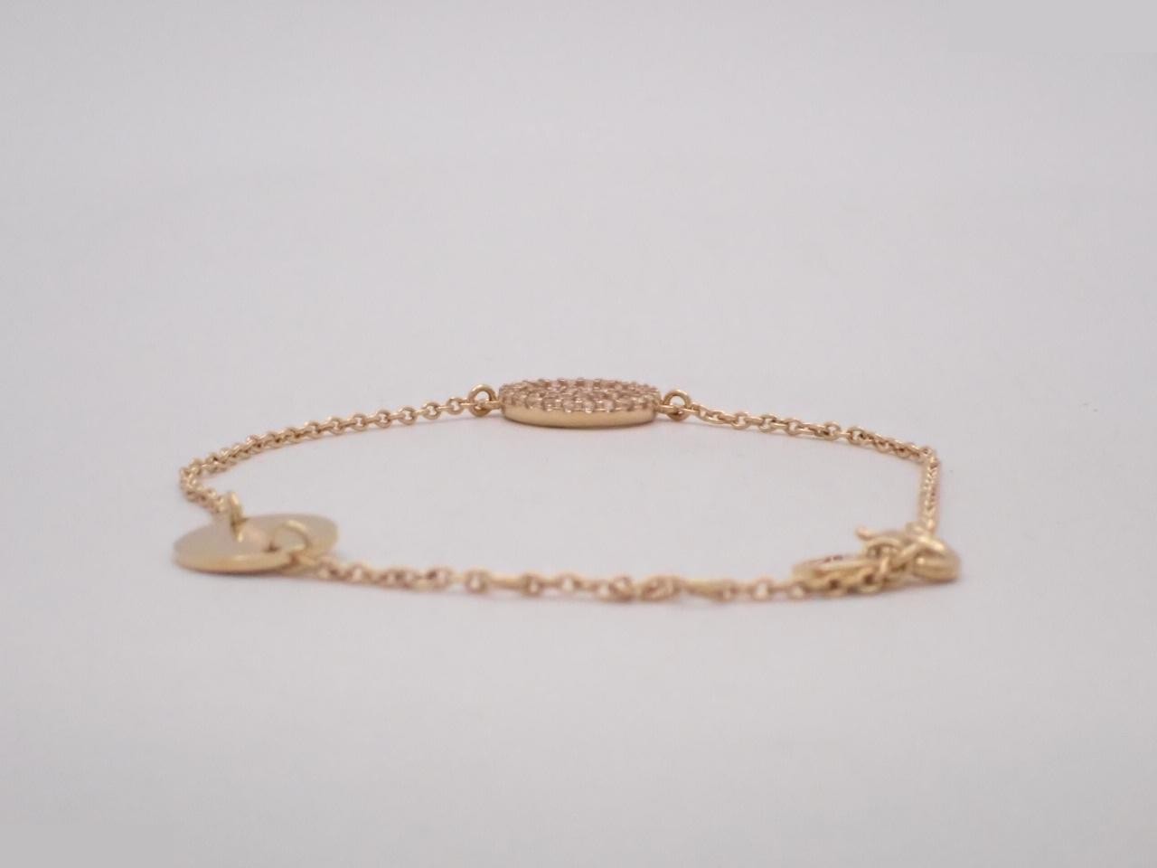 Other items in the line: Precious metal bracelets and bangles (metal), wrist circumference approximately 19.5 cm. — view 2