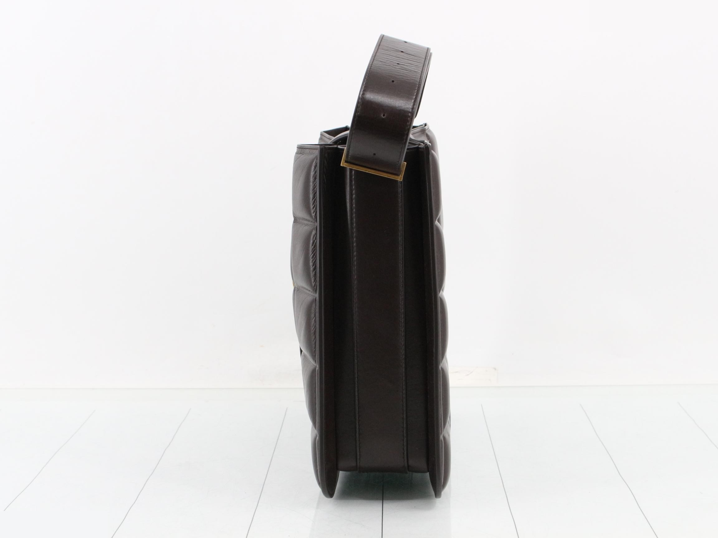 Marie Shoulder Bag, Brown — view 3