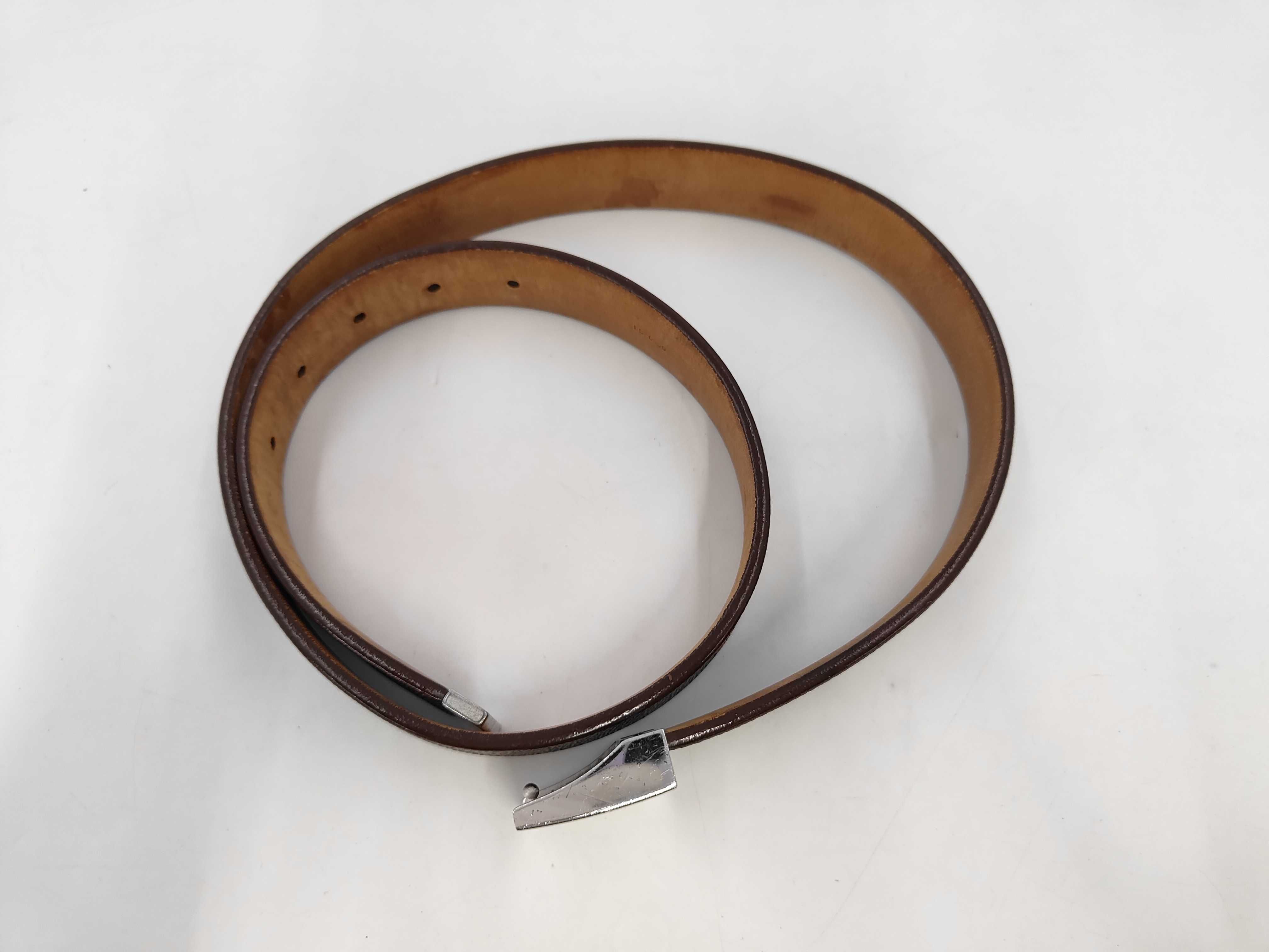 Damier Leather Belt — view 2