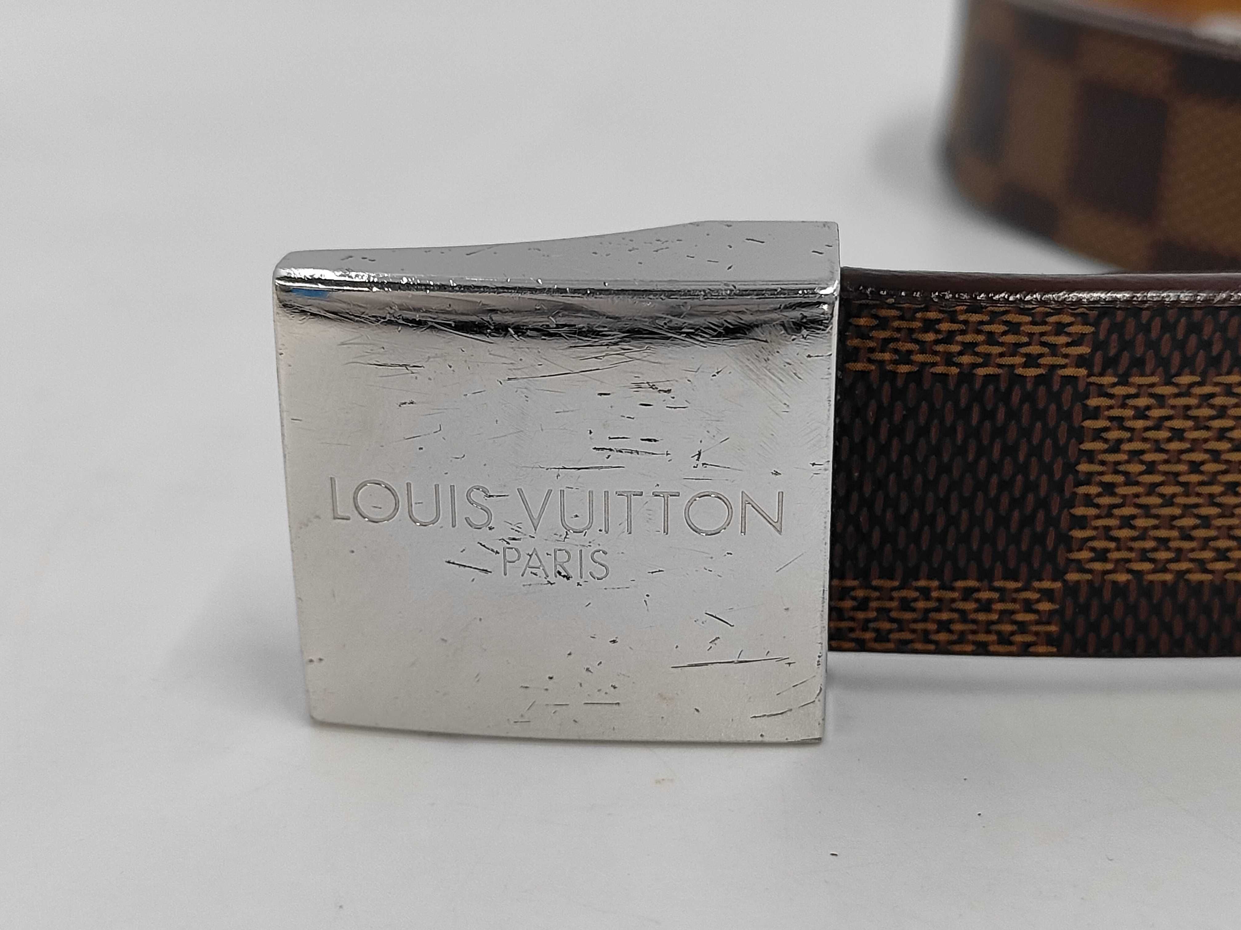 Damier Leather Belt — view 3