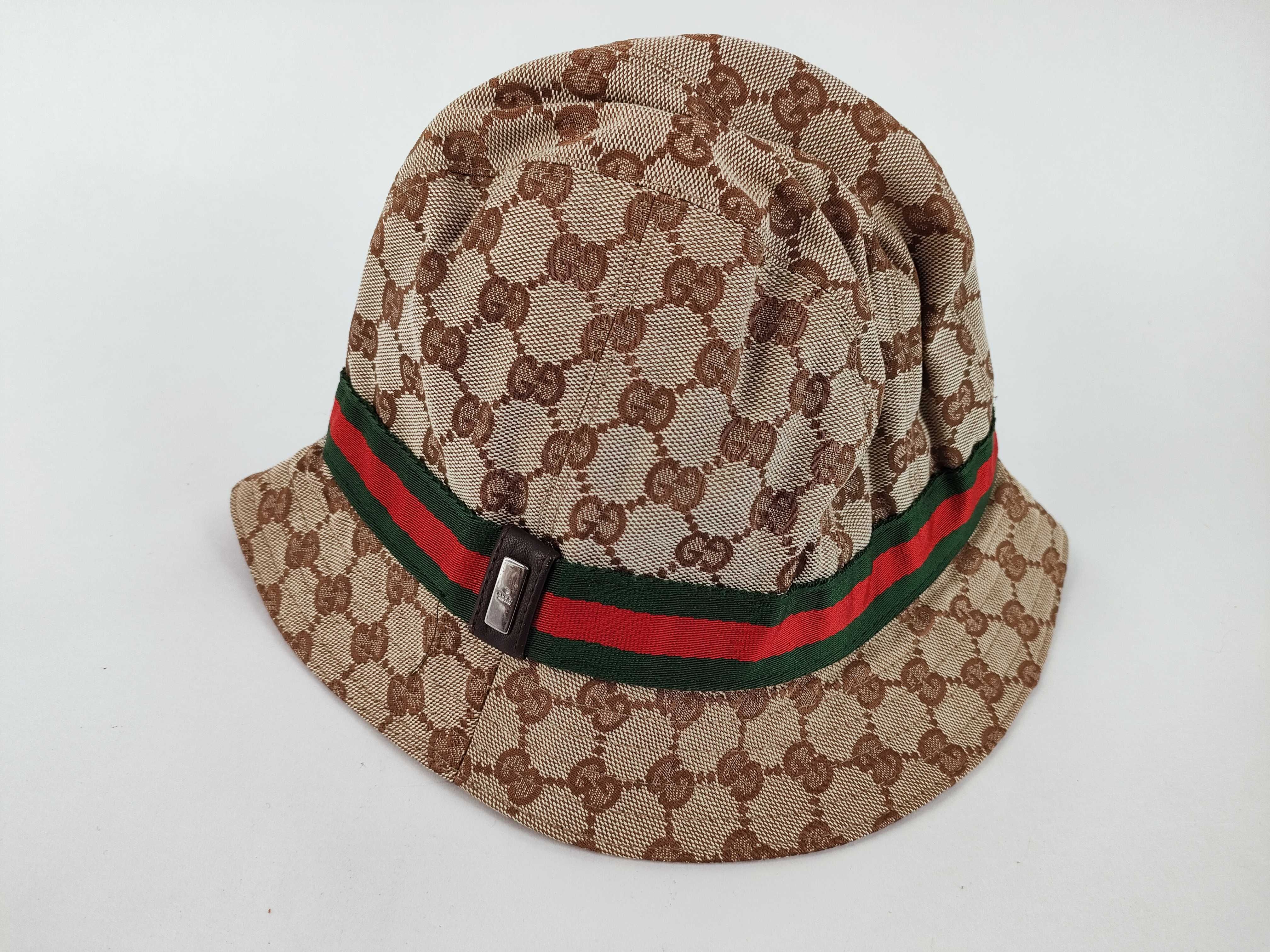 GG Supreme Gucci GG Canvas Sherry Line Bucket Hat and other accessories — view 2