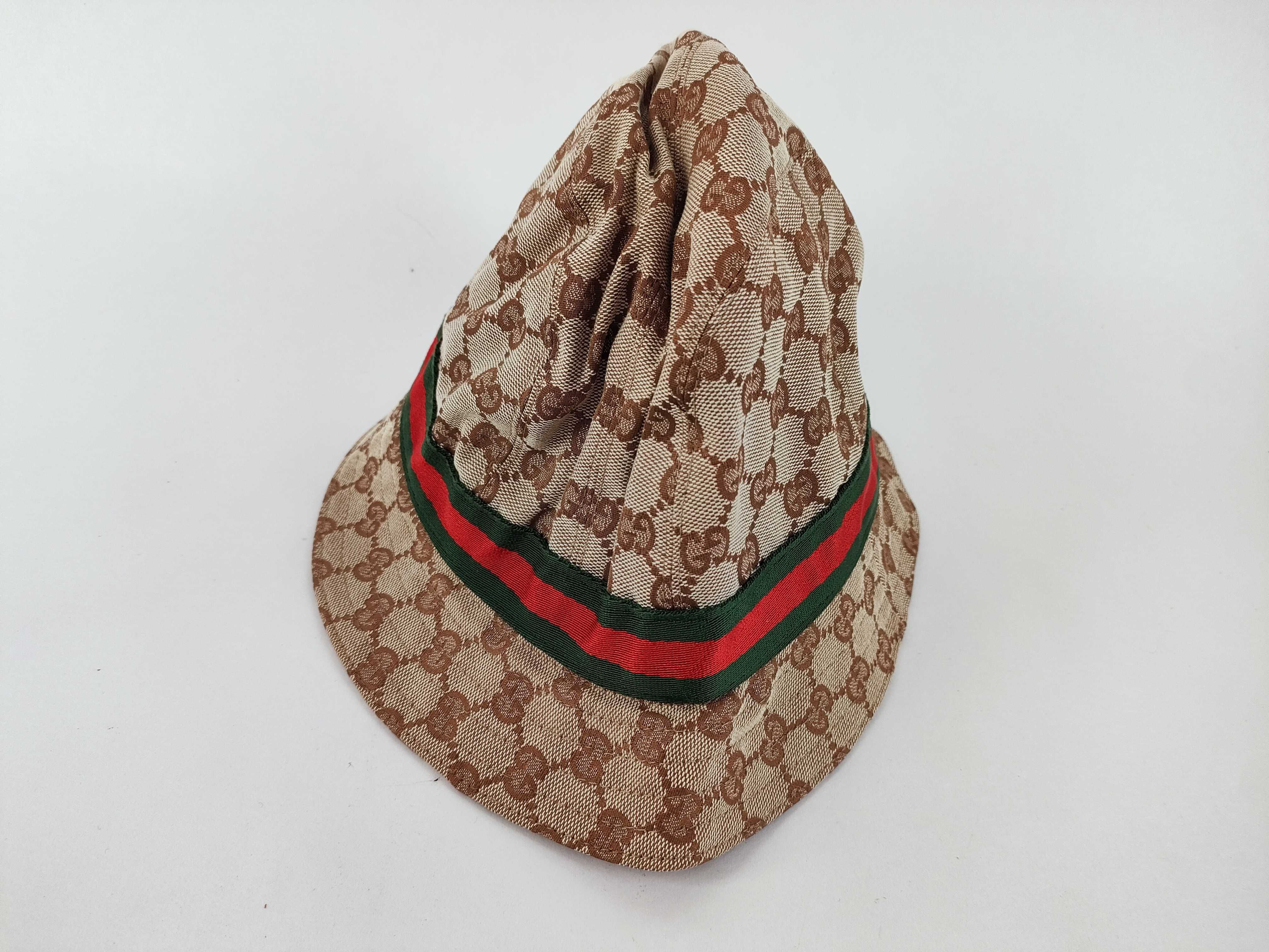 GG Supreme Gucci GG Canvas Sherry Line Bucket Hat and other accessories — view 3