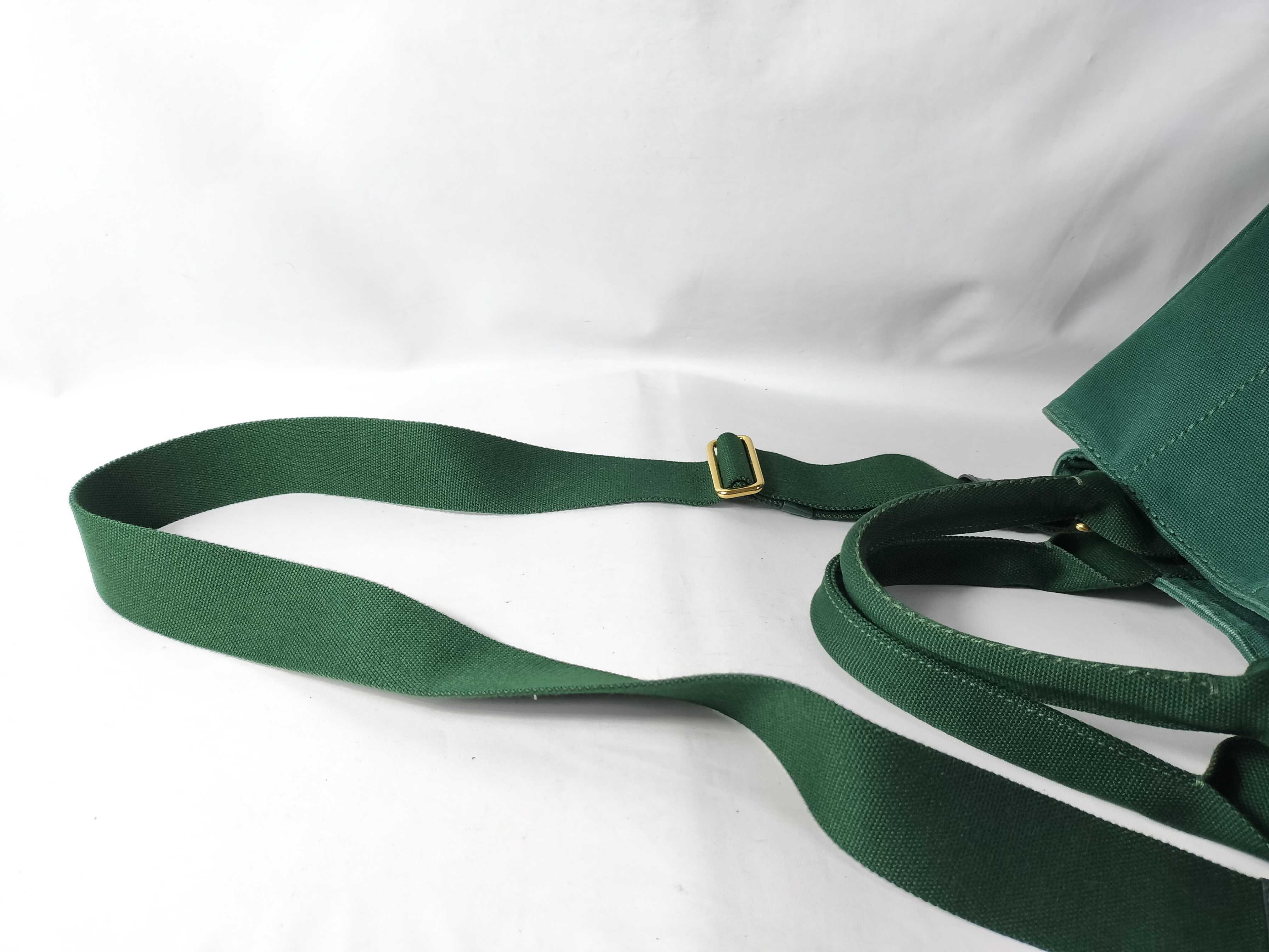 Canapa Tote Bag with Green Strap — view 3