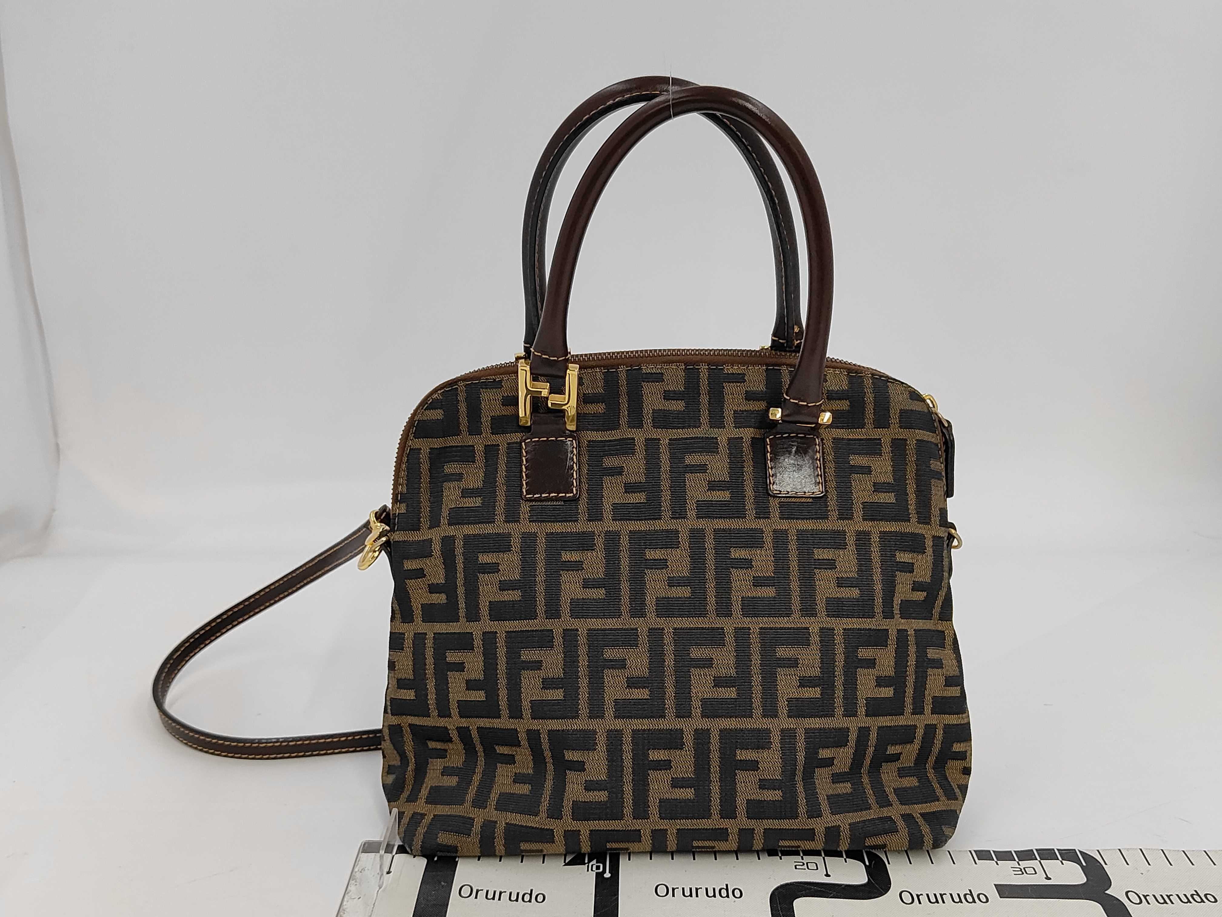 Zucca Pattern Fendi Zucca 2-Way Handbag — view 2