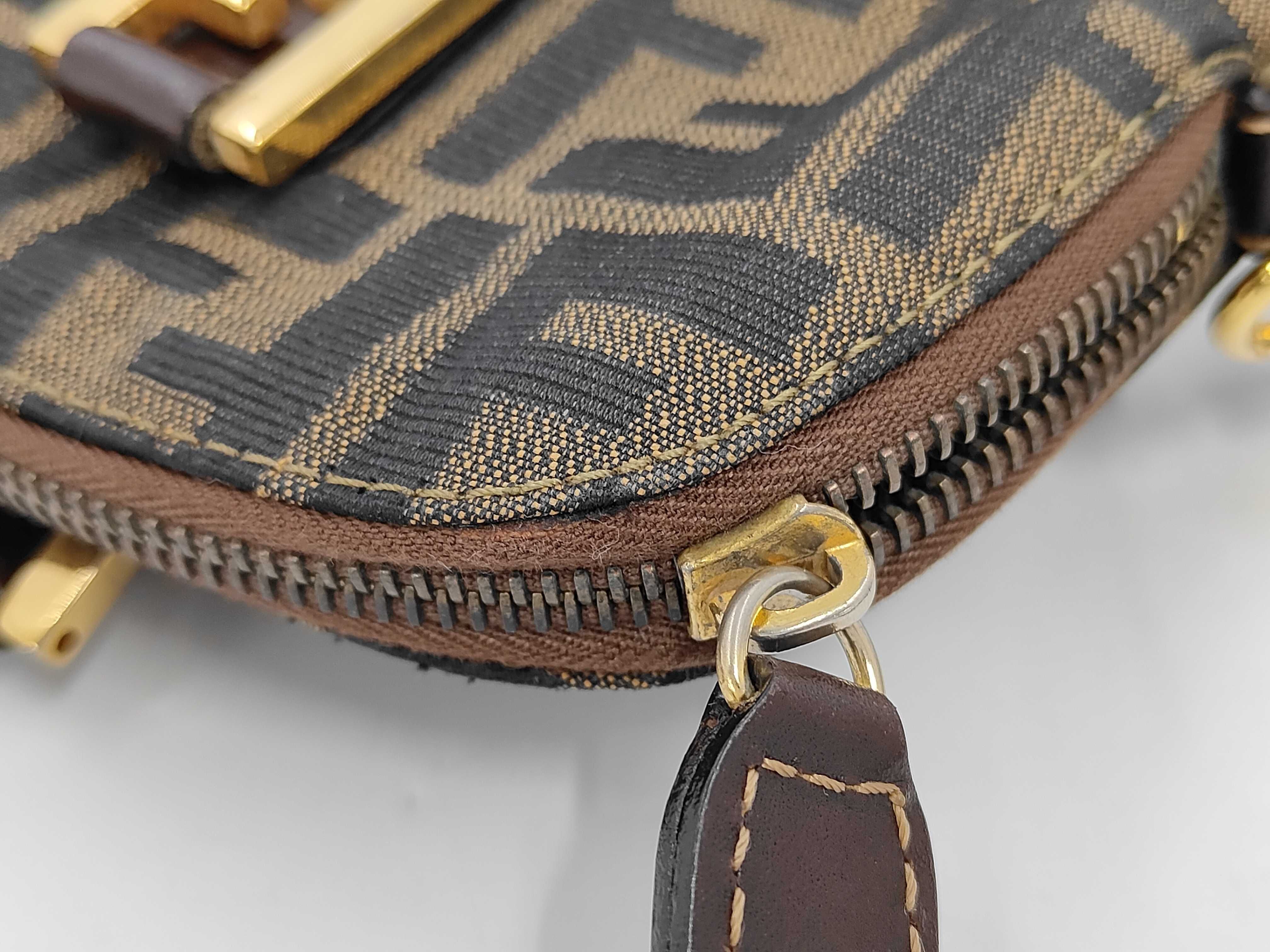 Zucca Pattern Fendi Zucca 2-Way Handbag — view 8