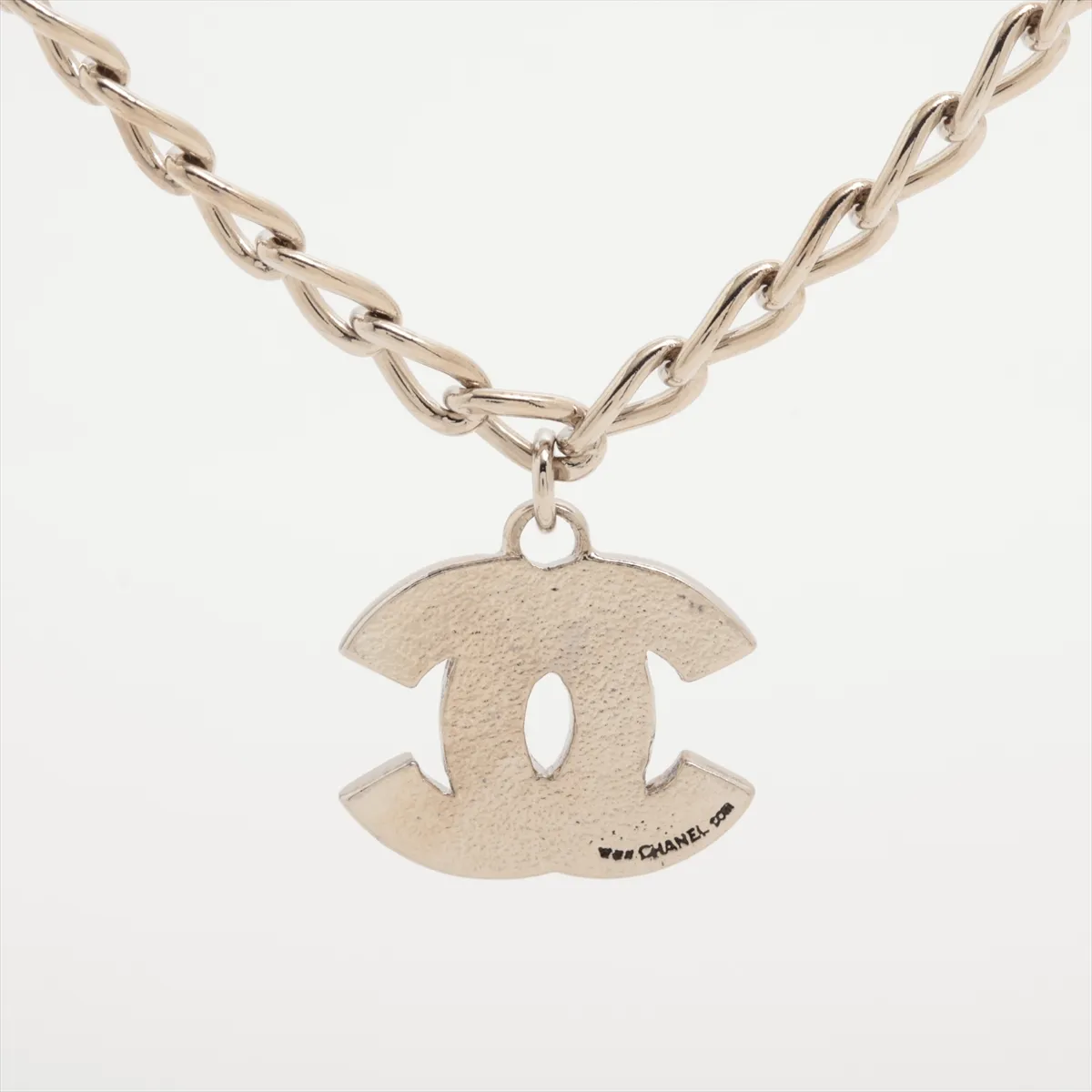 Coco Mark 03A Necklace, GP Silver, with — view 2