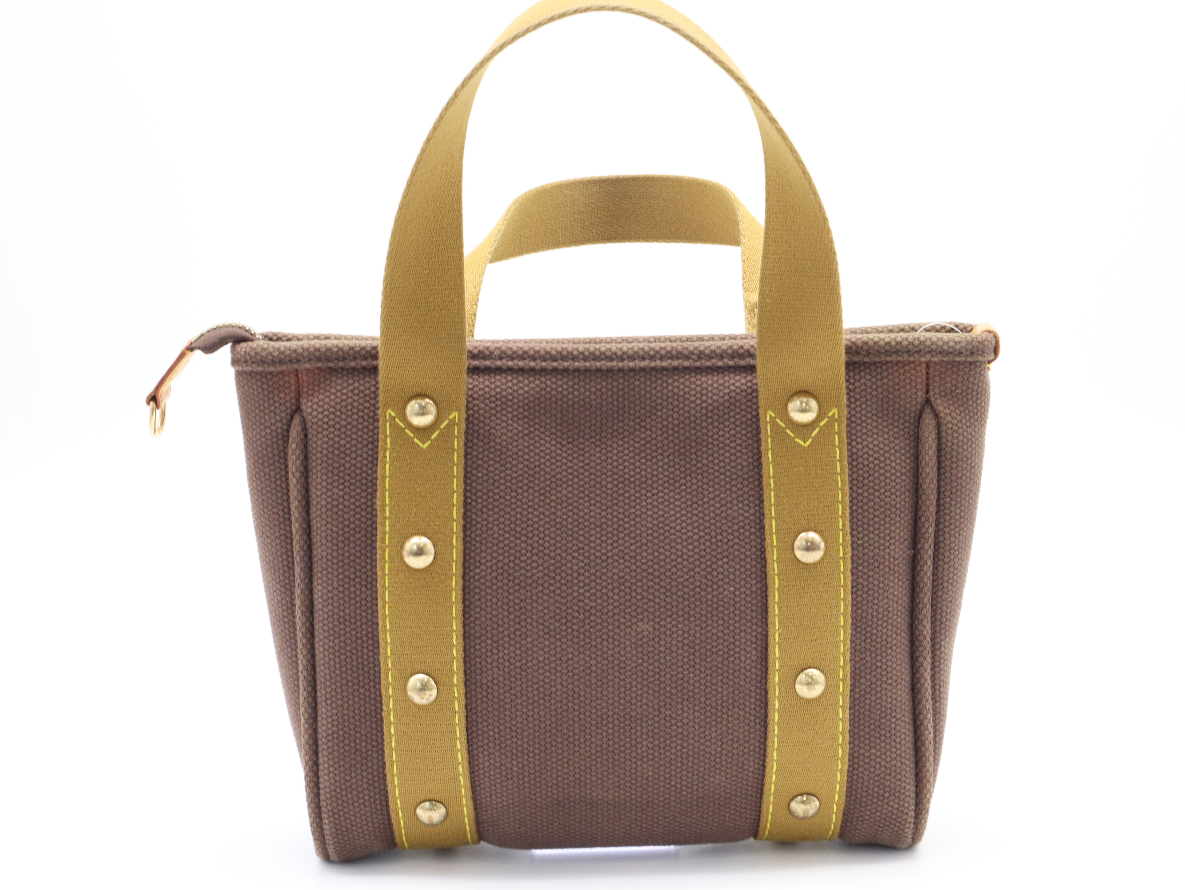 M40089 Antigua Cabas PM Blanc Handbag — view 2