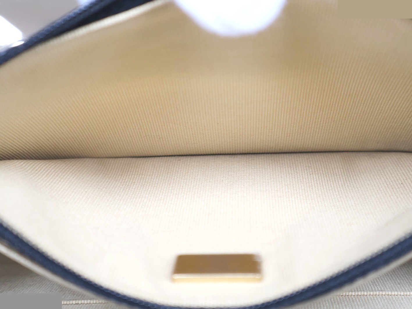 Matelassé Lambskin Chain Wallet Shoulder Bag, Black — view 12