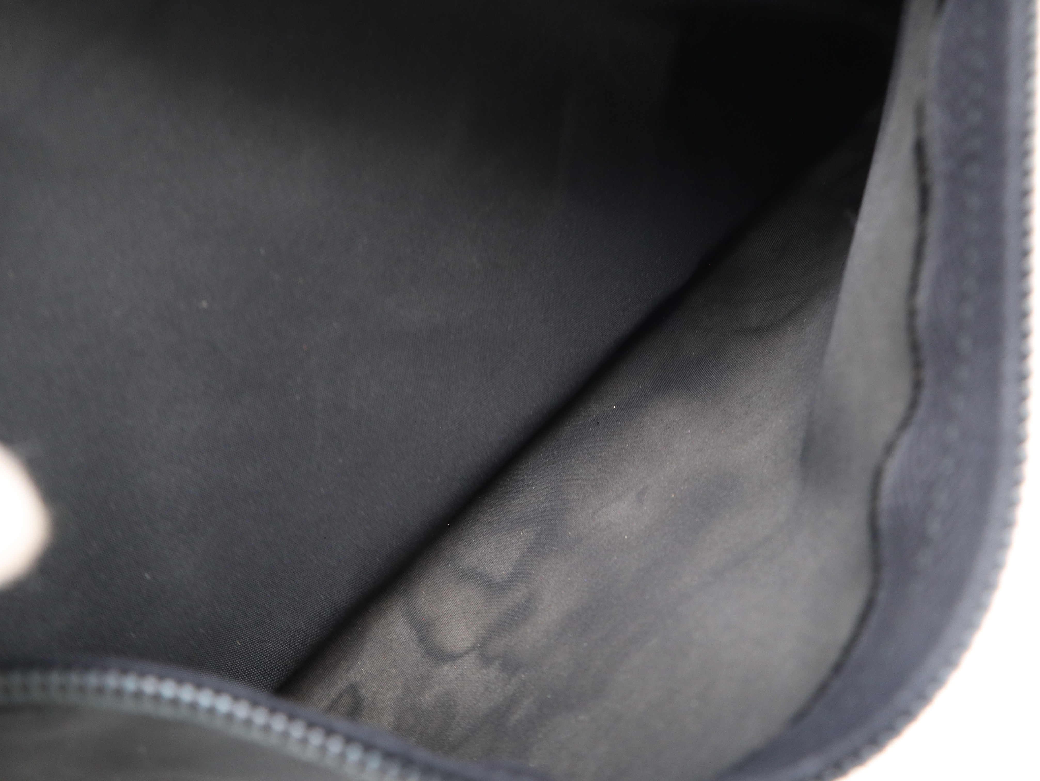 B8993 Nylon Handbag, Black — view 12