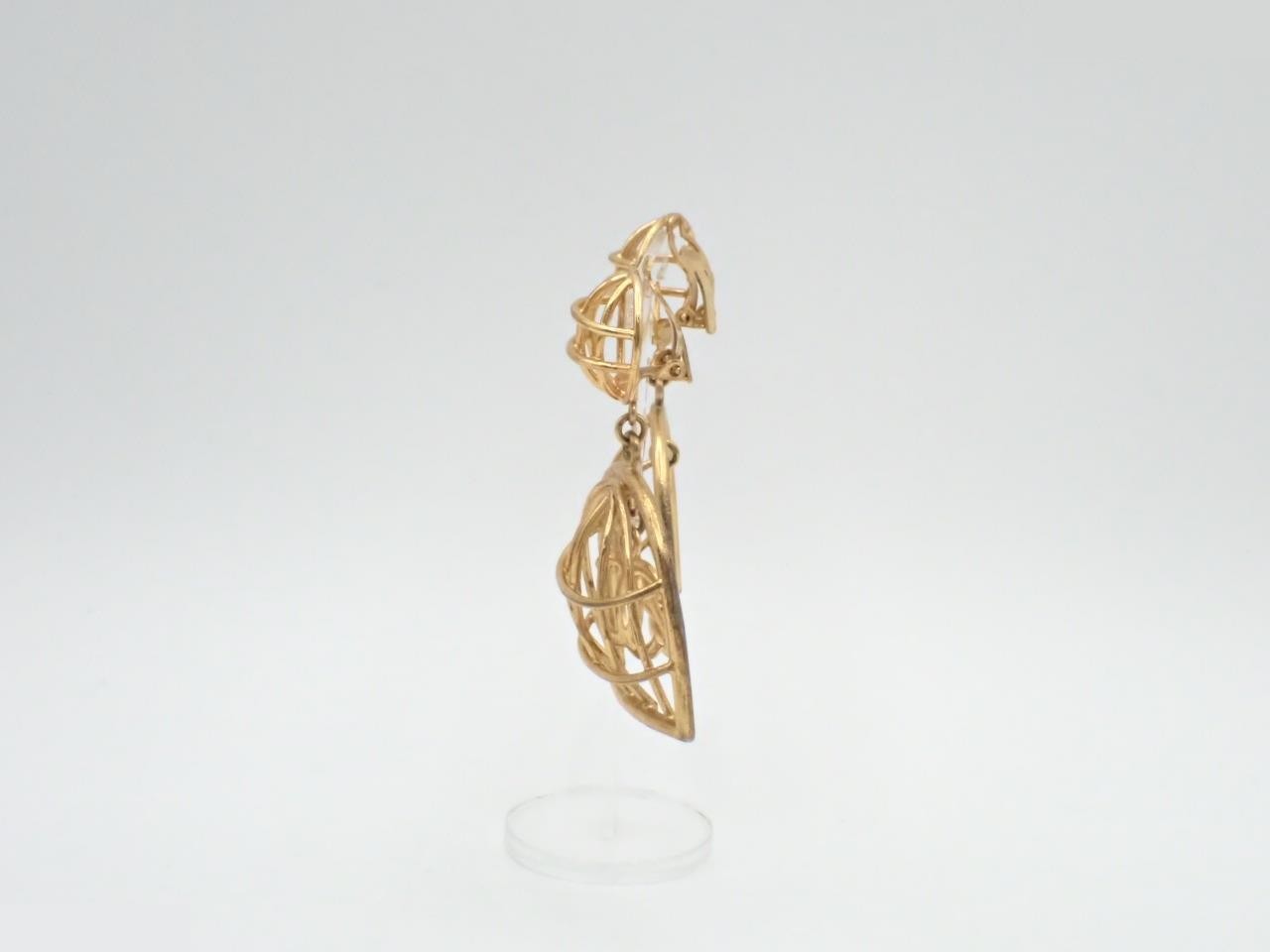 birdcage earrings, Coco Mark, 93A — view 3