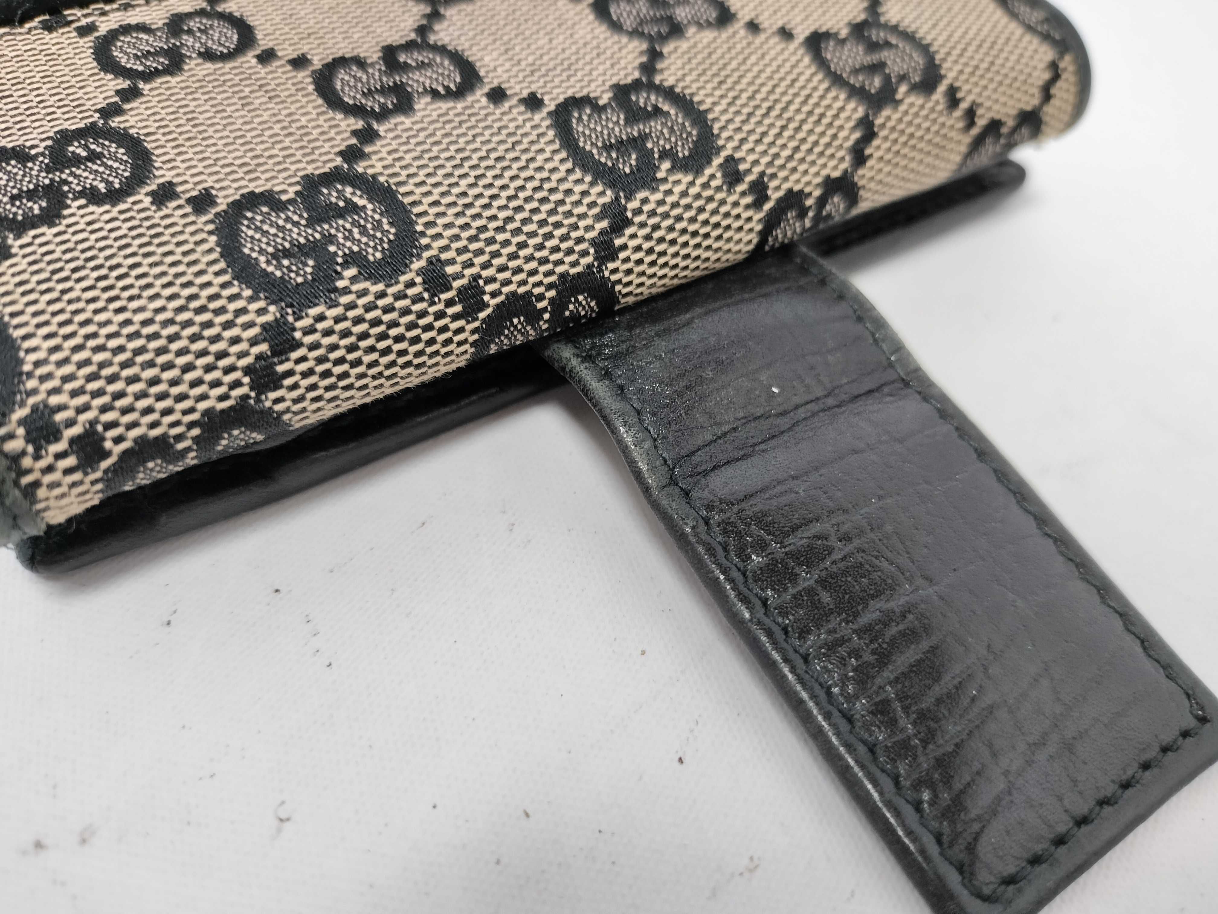 Bamboo Gucci GG Canvas Bamboo Tri-fold Wallet — view 7