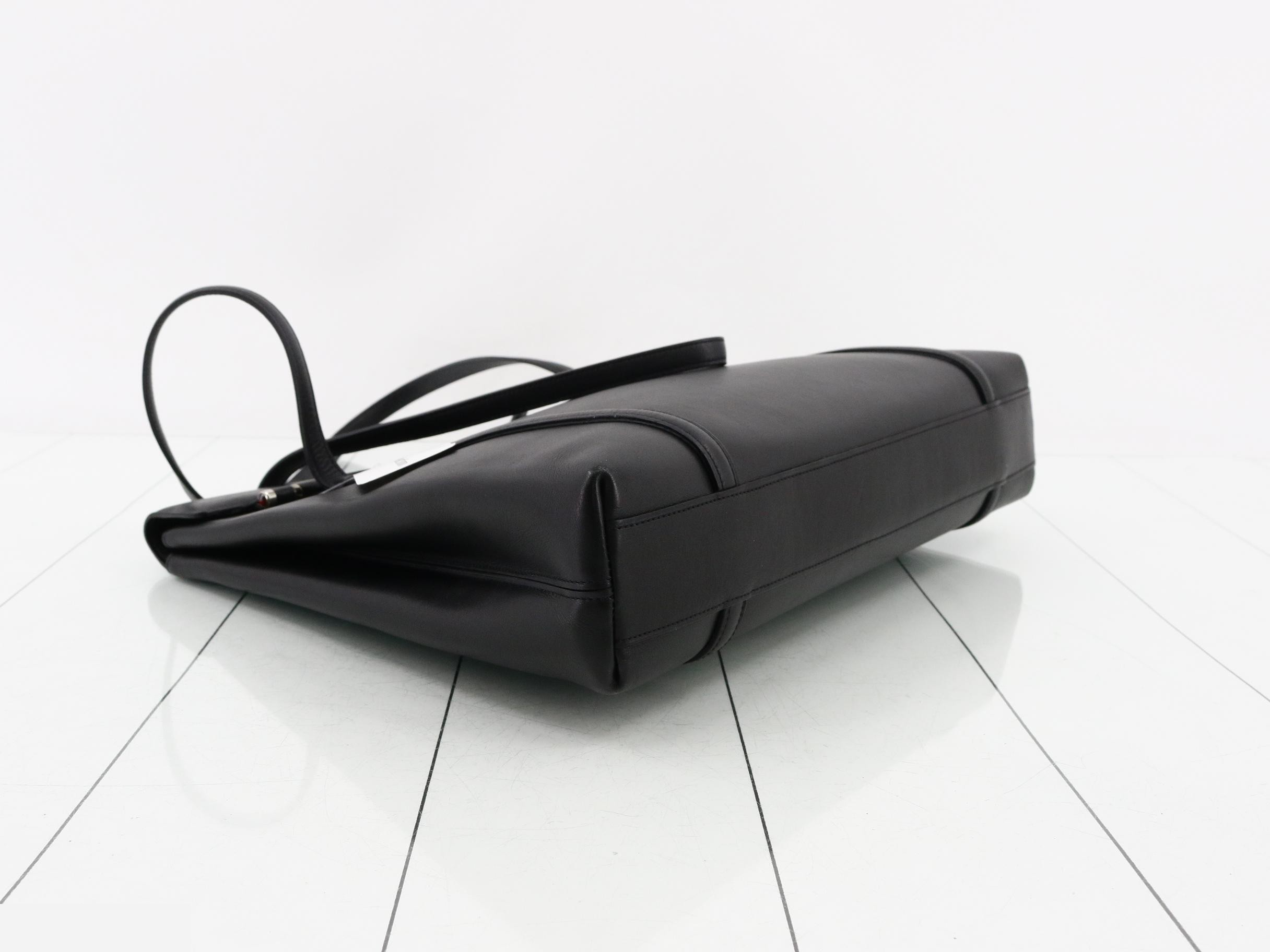 Cabochon tote bag, black, with card and booklet. — view 5
