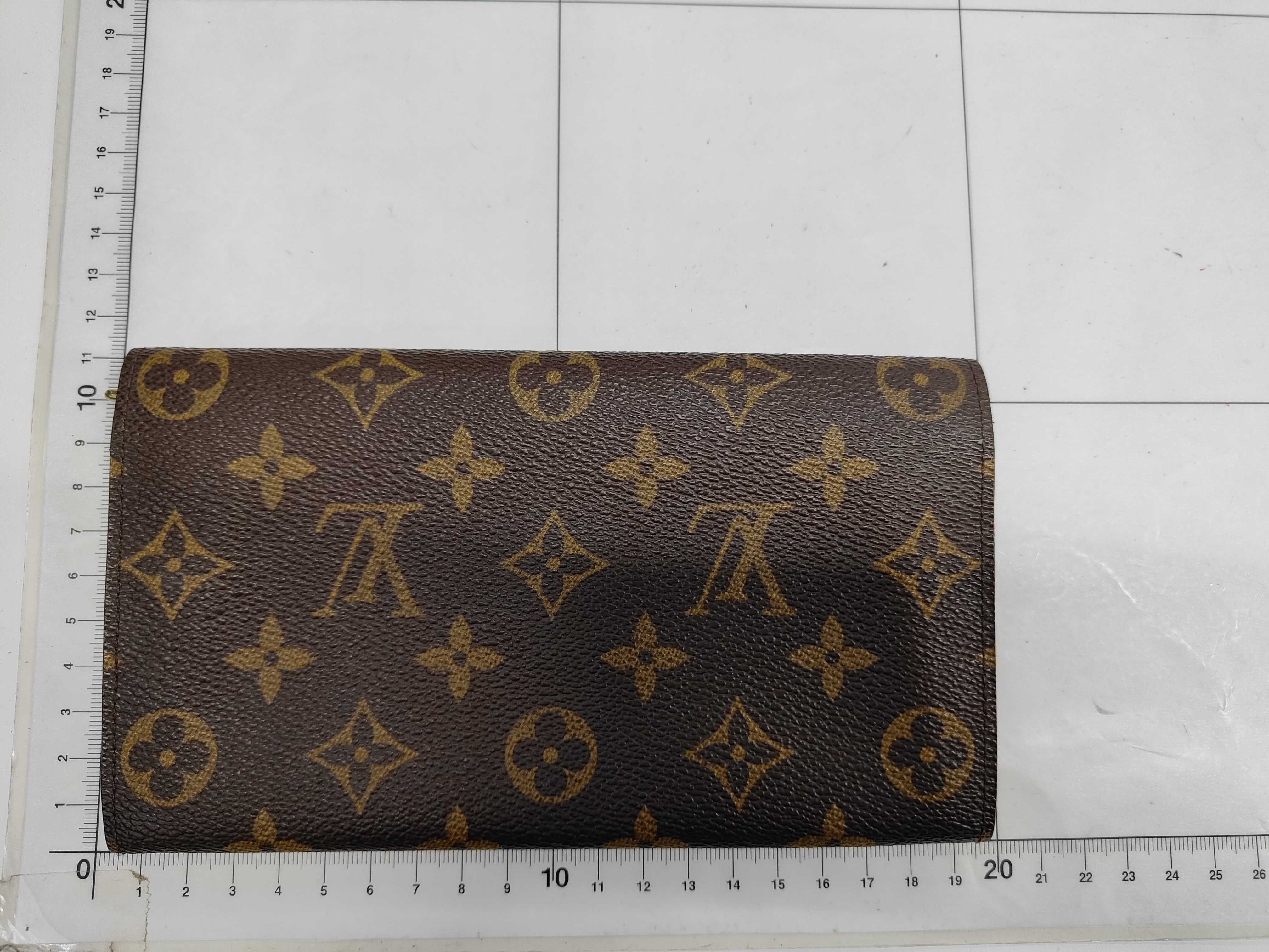 Monogram Louis Vuitton Monogram Pochette Portemonnaie Credit CA0917 Wallet — view 2