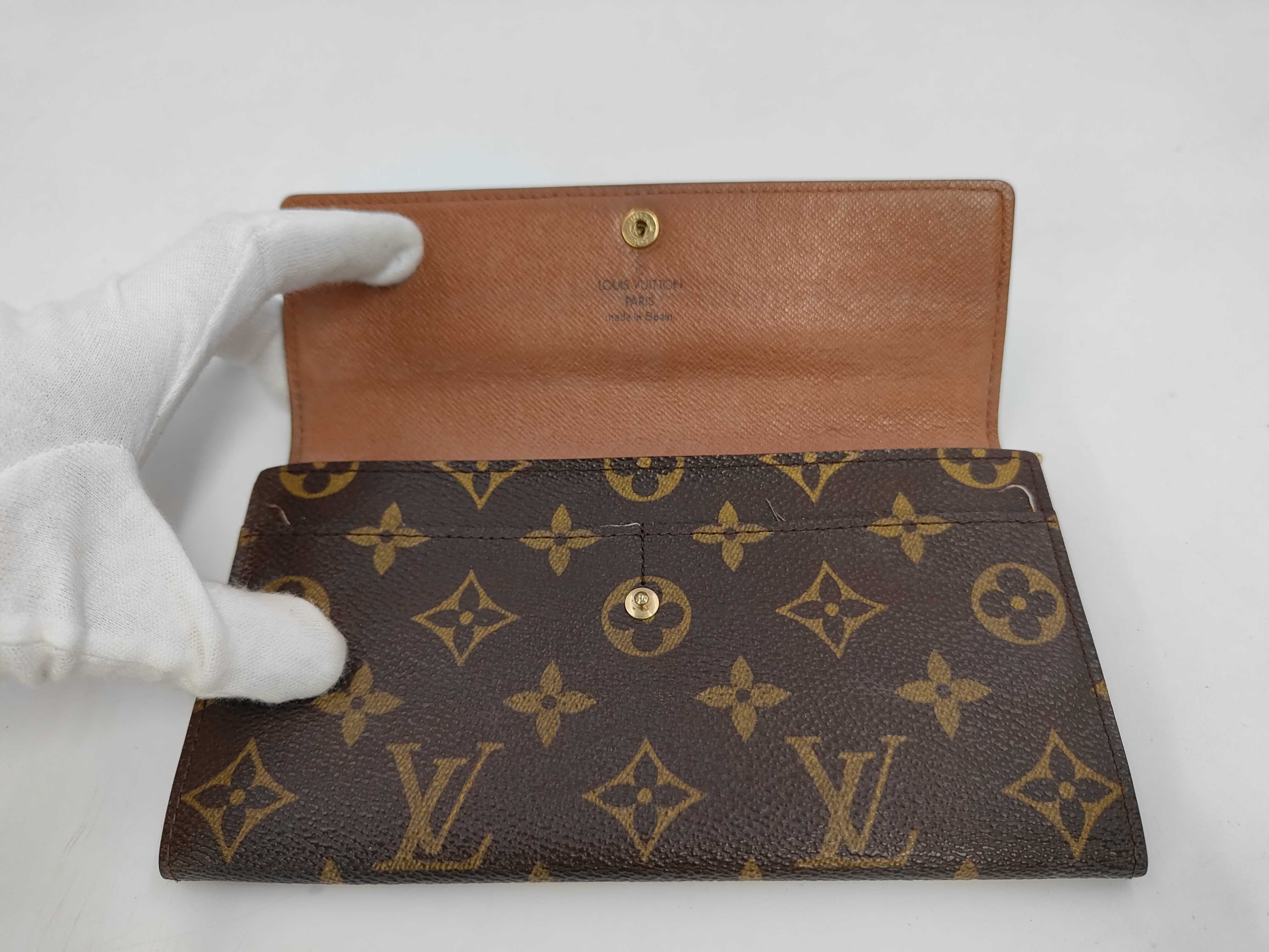 Monogram Louis Vuitton Monogram Pochette Portemonnaie Credit CA0917 Wallet — view 8