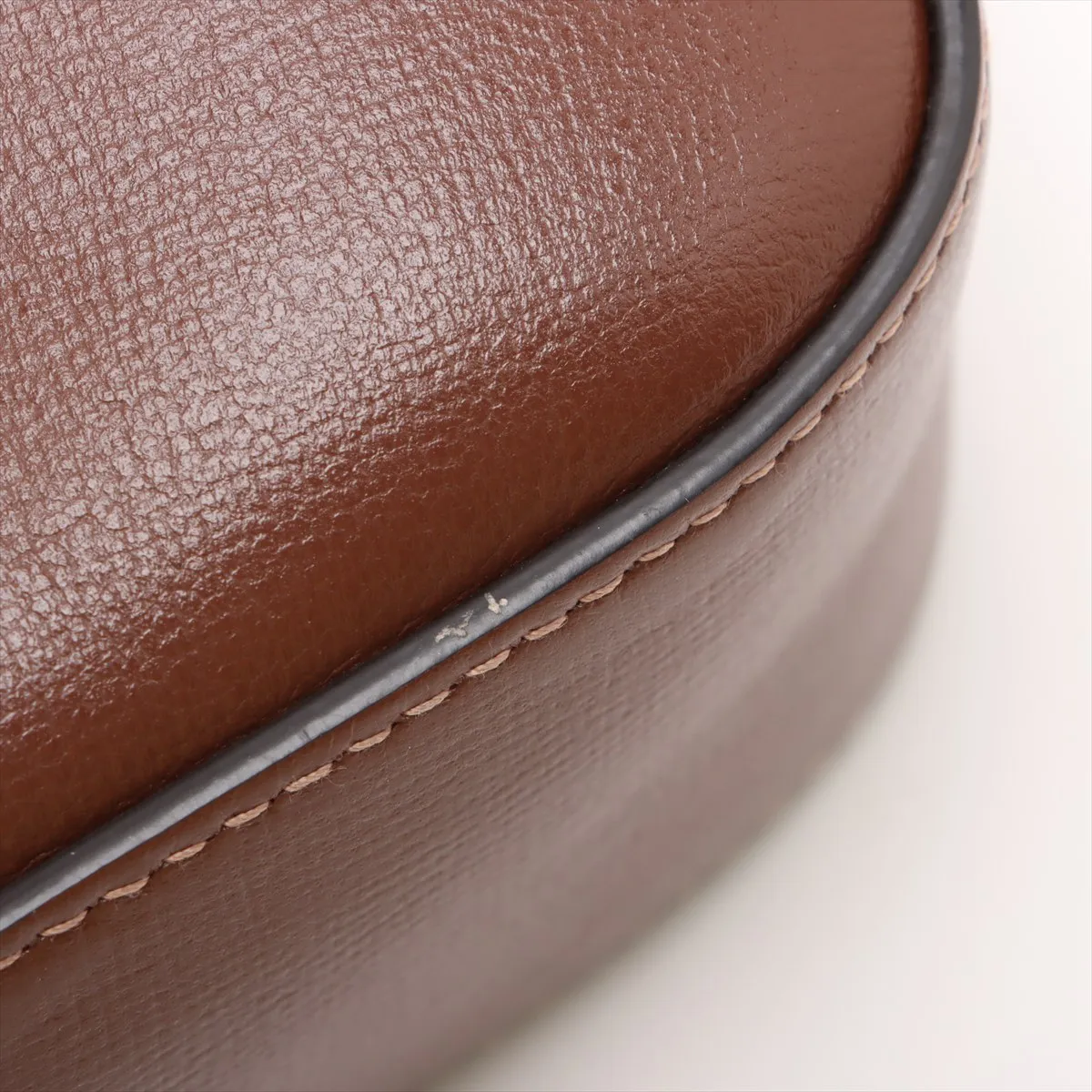 Horsebit 1955 760196 Leather Shoulder Bag Brown — view 13