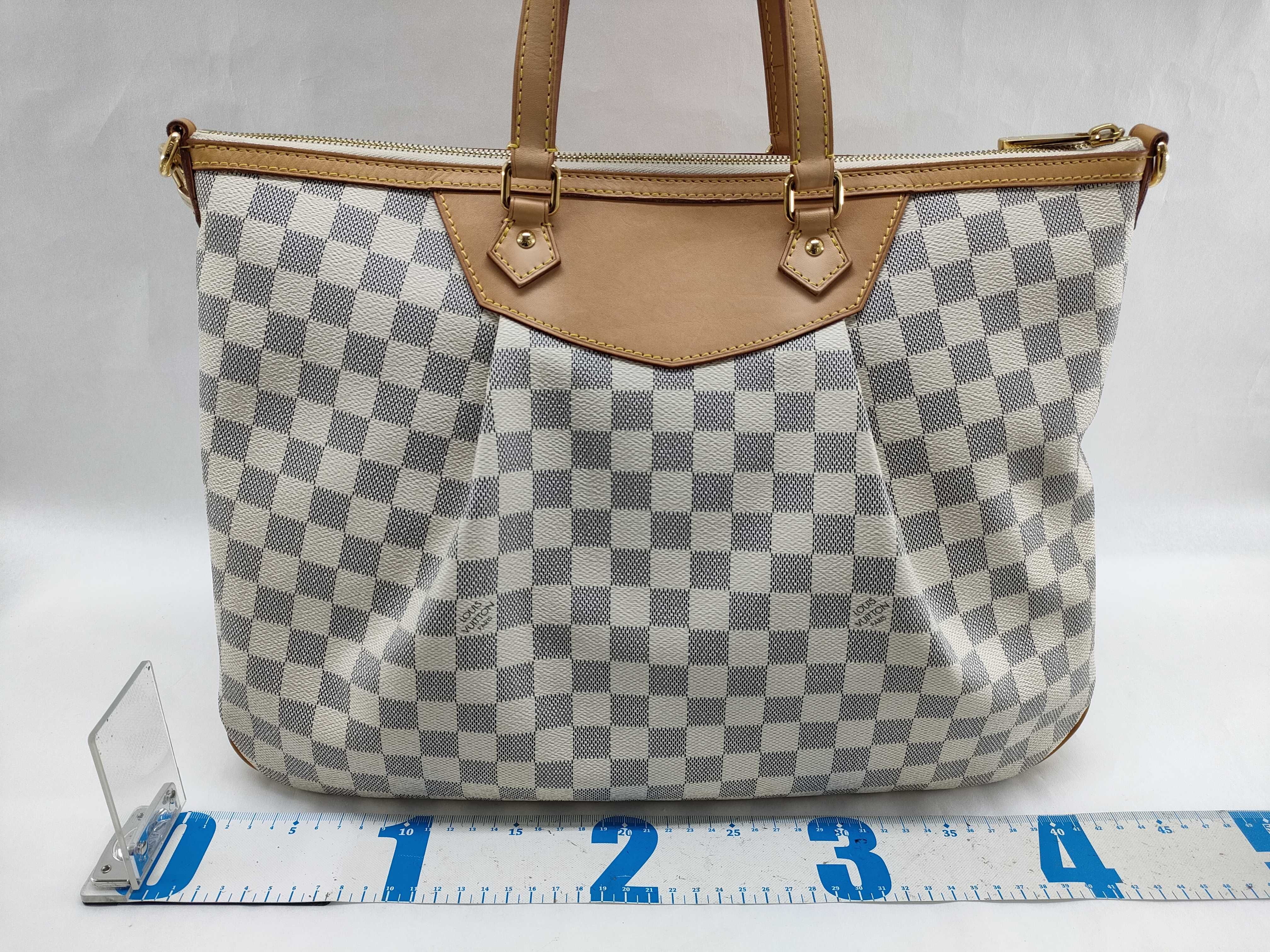 Damier Azur Tote Shoulder Crossbody Tote Bag — view 2