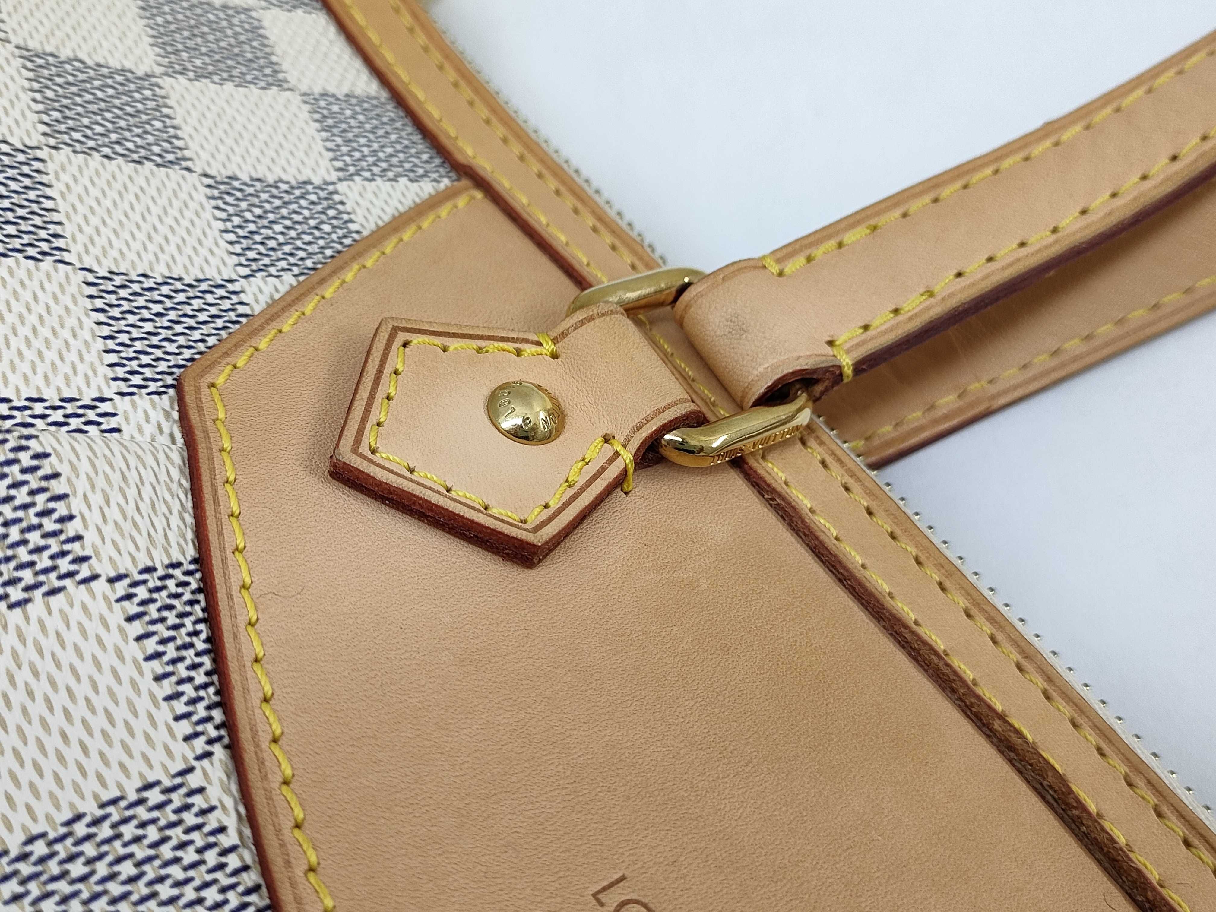 Damier Azur Tote Shoulder Crossbody Tote Bag — view 5