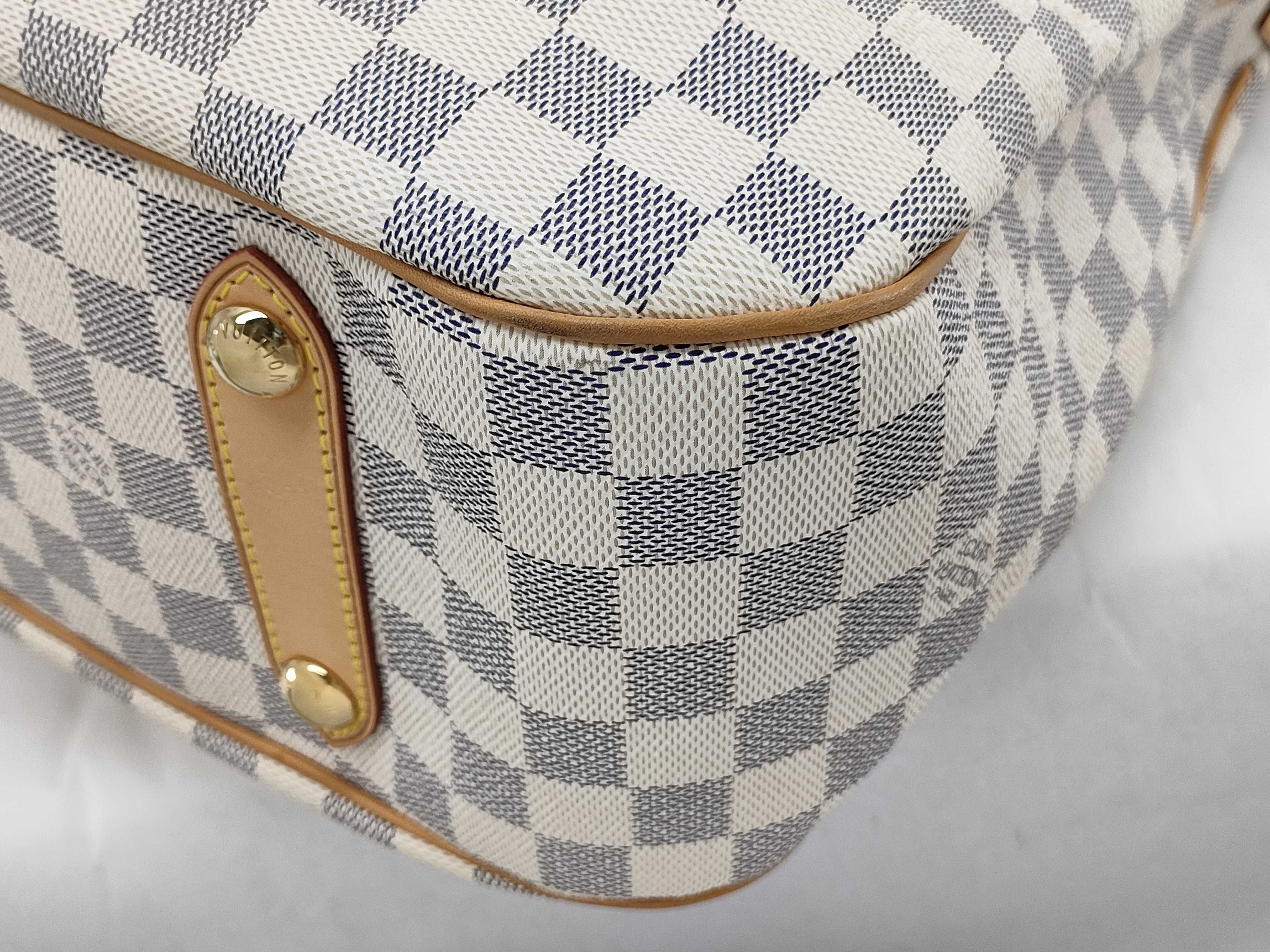 Damier Azur Tote Shoulder Crossbody Tote Bag — view 7