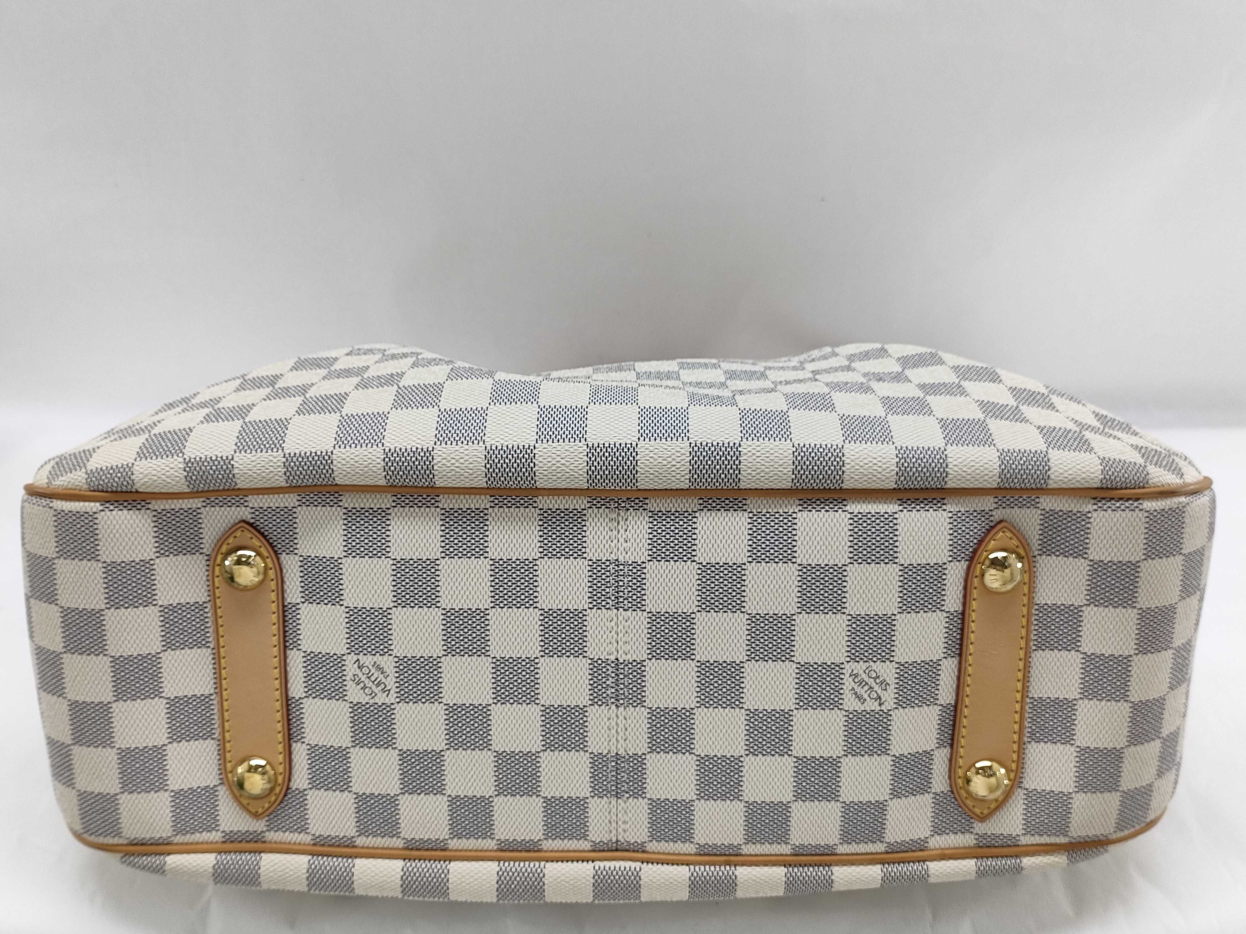 Damier Azur Tote Shoulder Crossbody Tote Bag — view 8