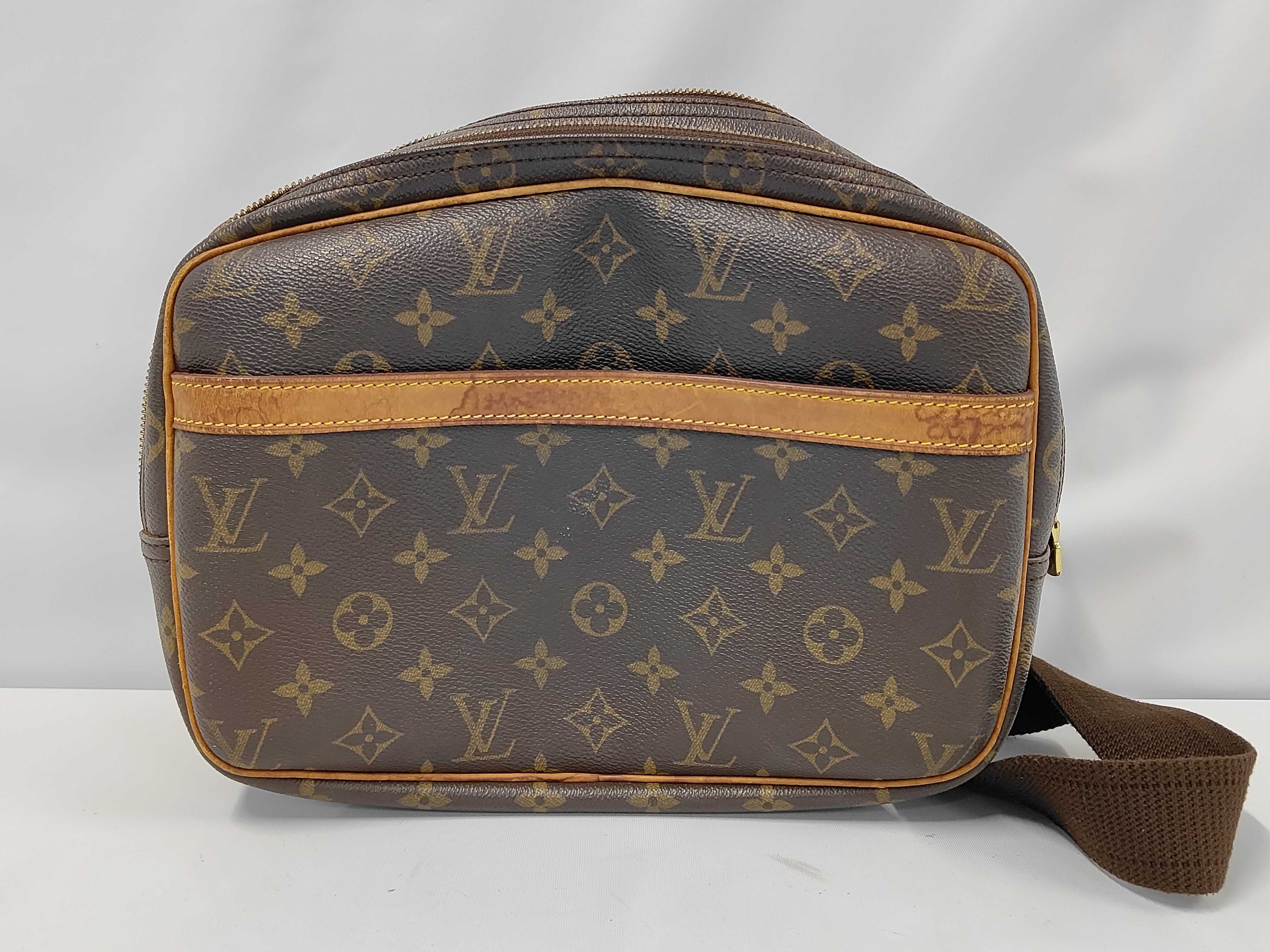 Monogram Reporter Shoulder Bag